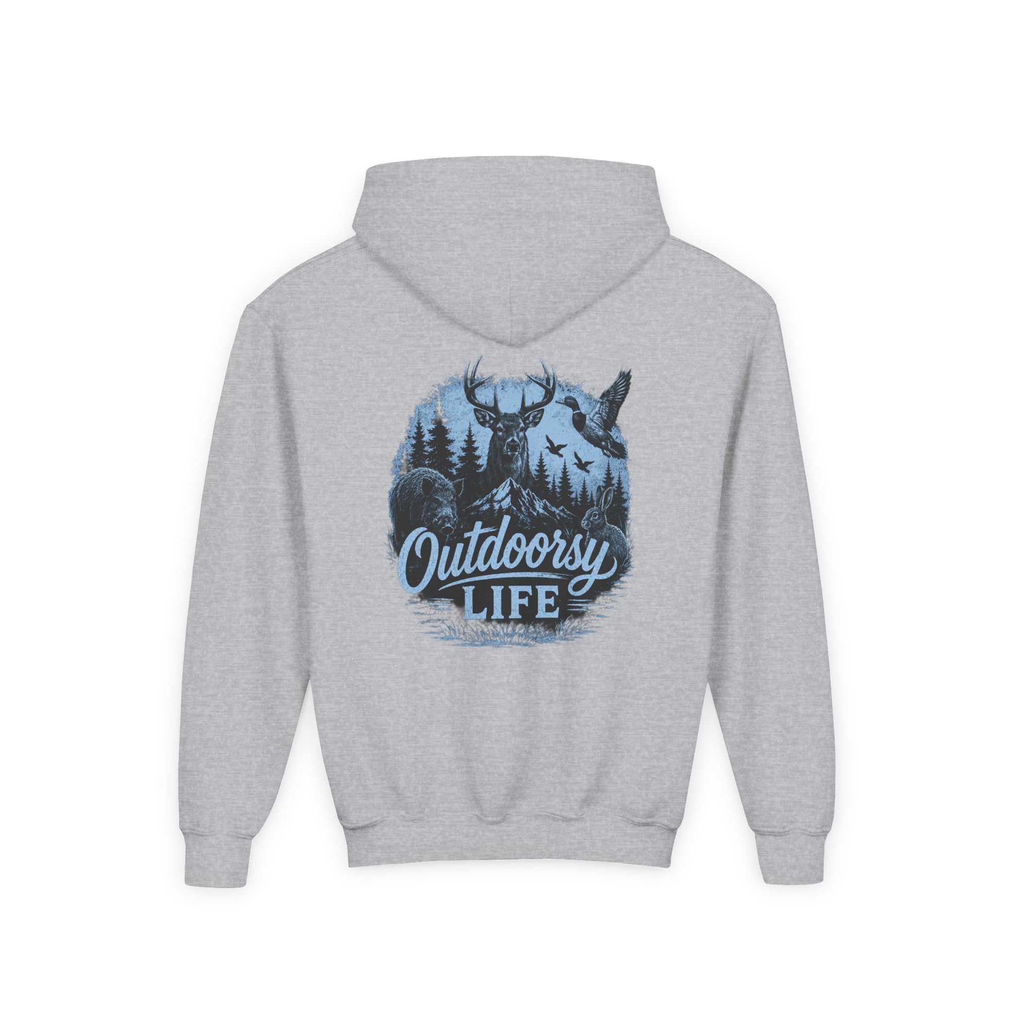 Outdoorsy Life Youth Hoodie