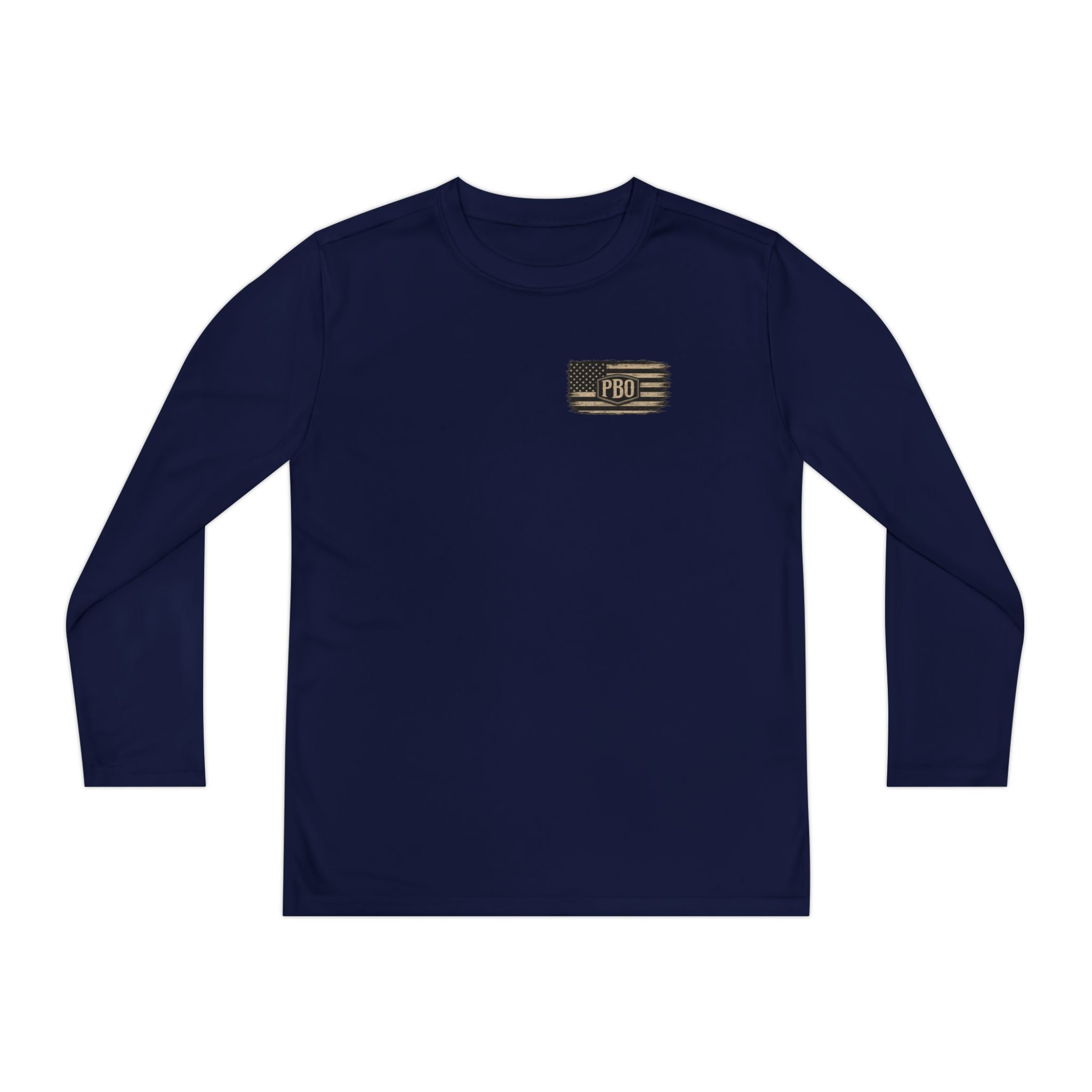PBO Fishing long sleeve youth shirt