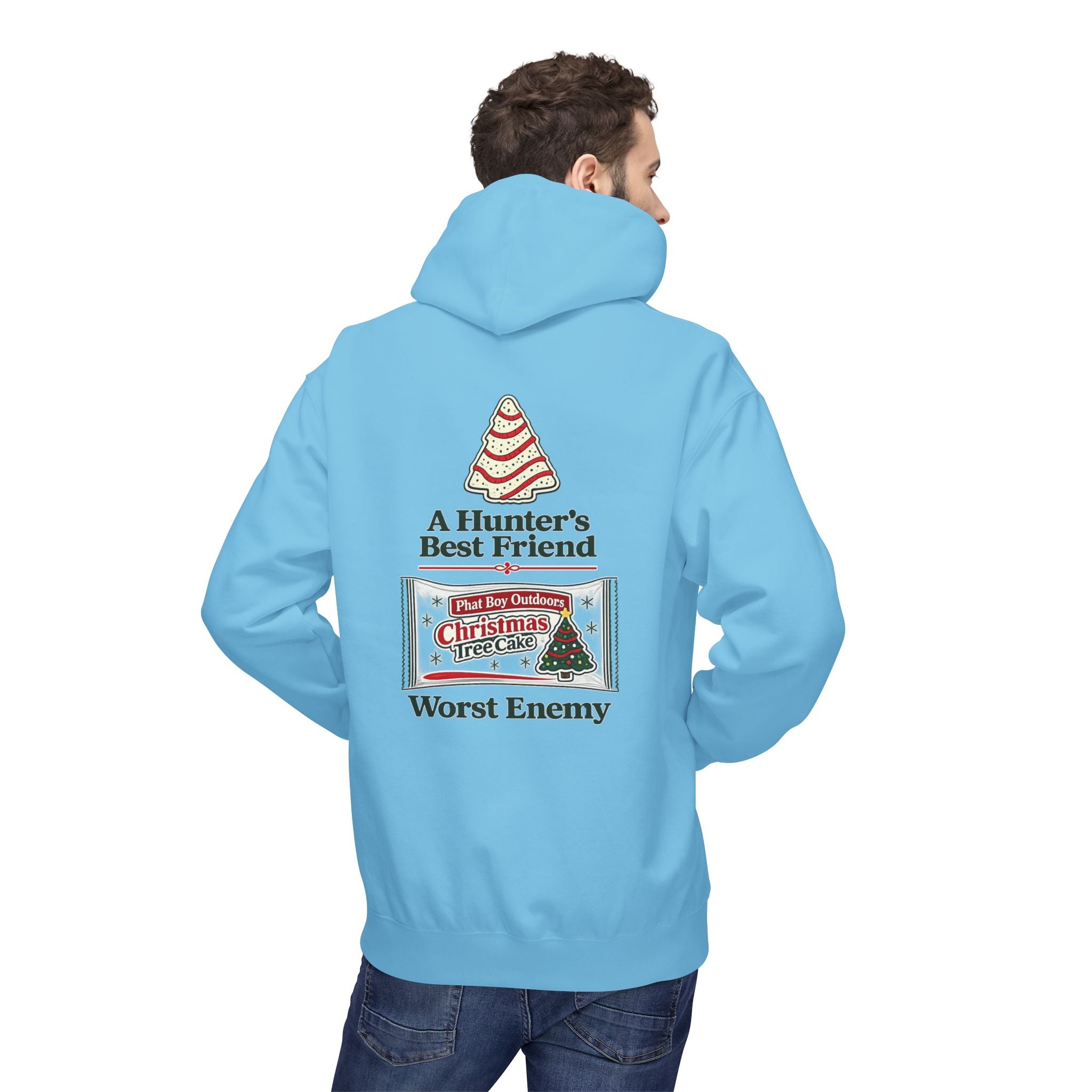 PBO funny hunting Midweight Fleece Hoodie