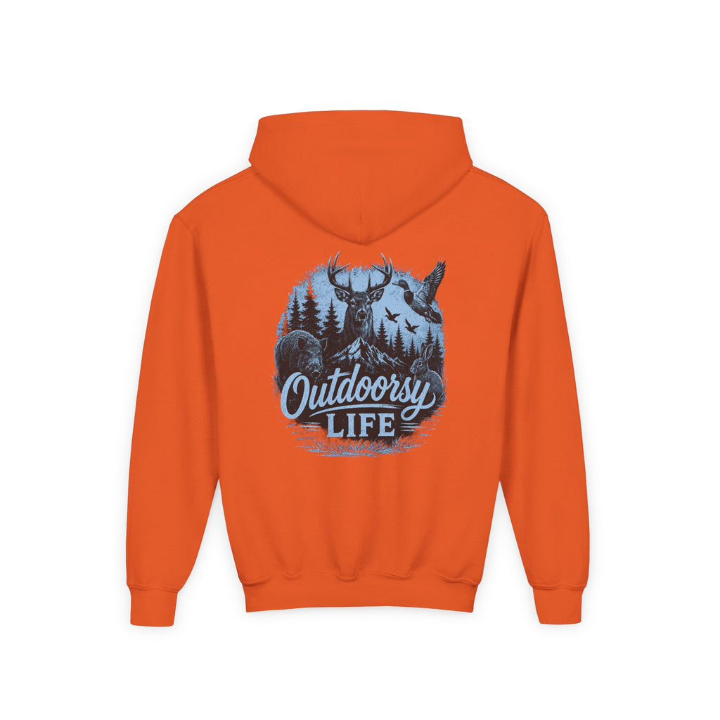 Outdoorsy Life Youth Hoodie
