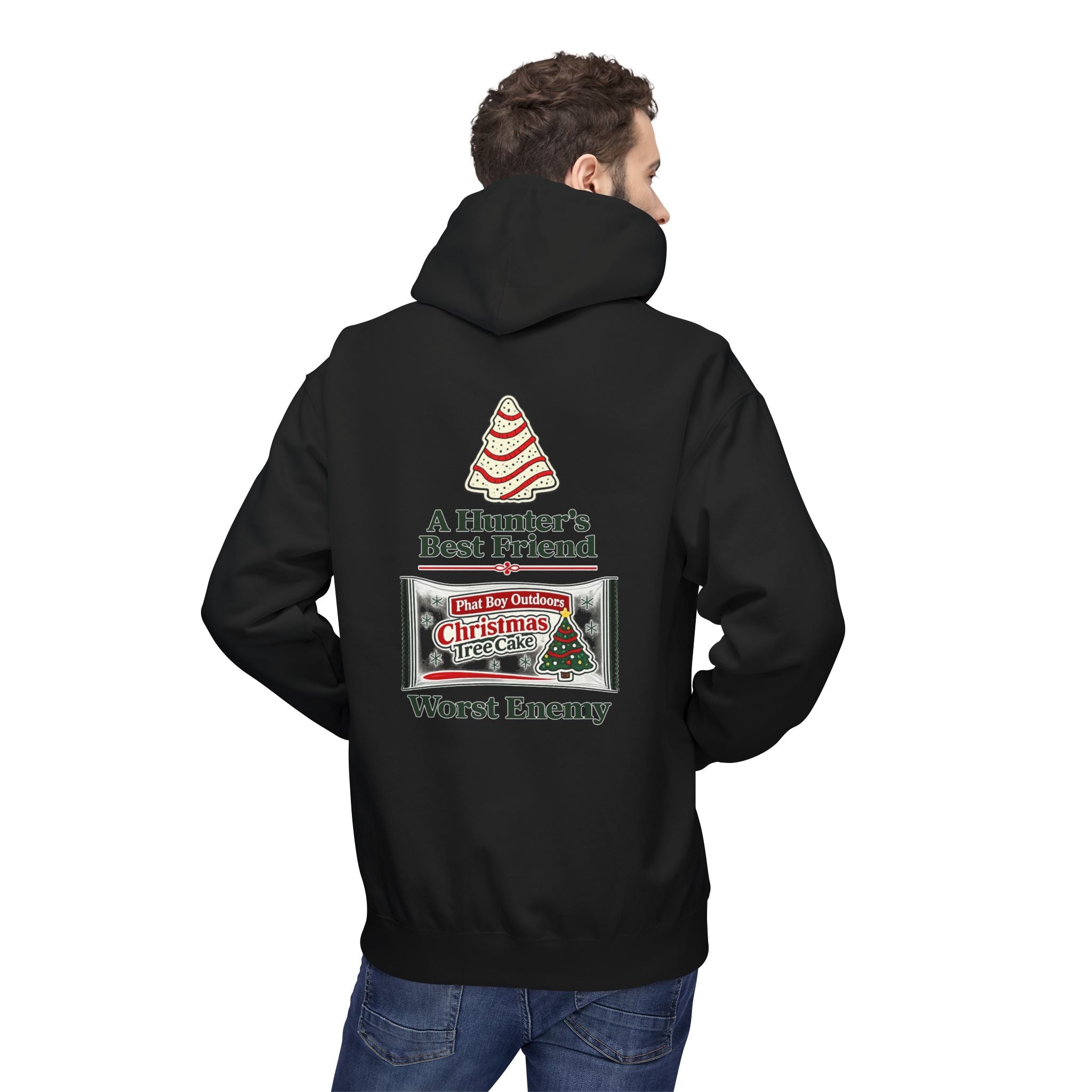 PBO funny hunting Midweight Fleece Hoodie