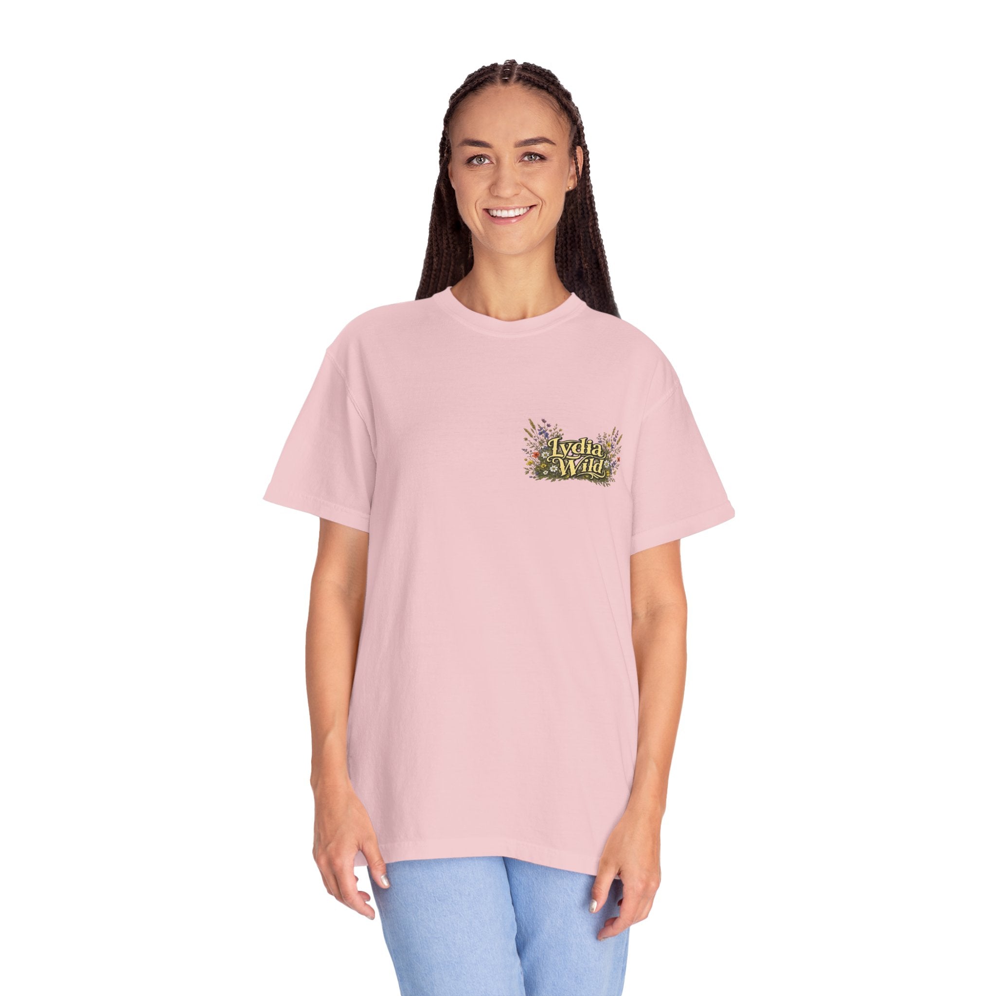 Lydia Wild Floral Logo T-Shirt