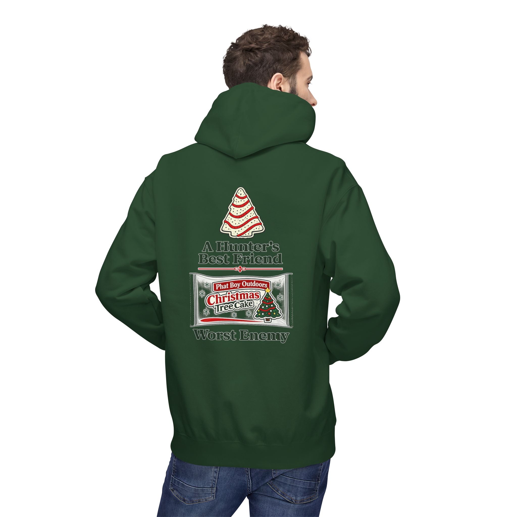 PBO funny hunting Midweight Fleece Hoodie