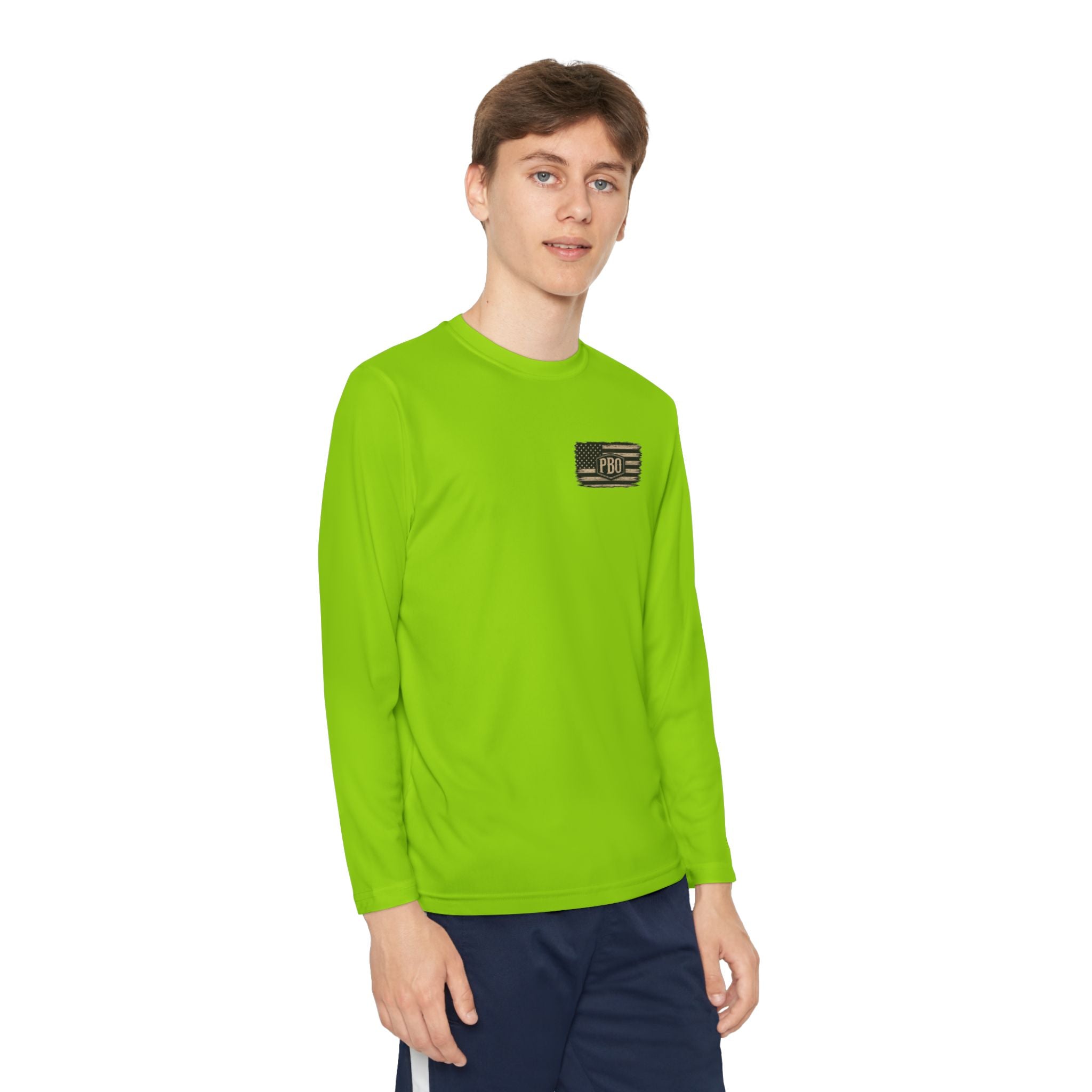 PBO Fishing long sleeve youth shirt