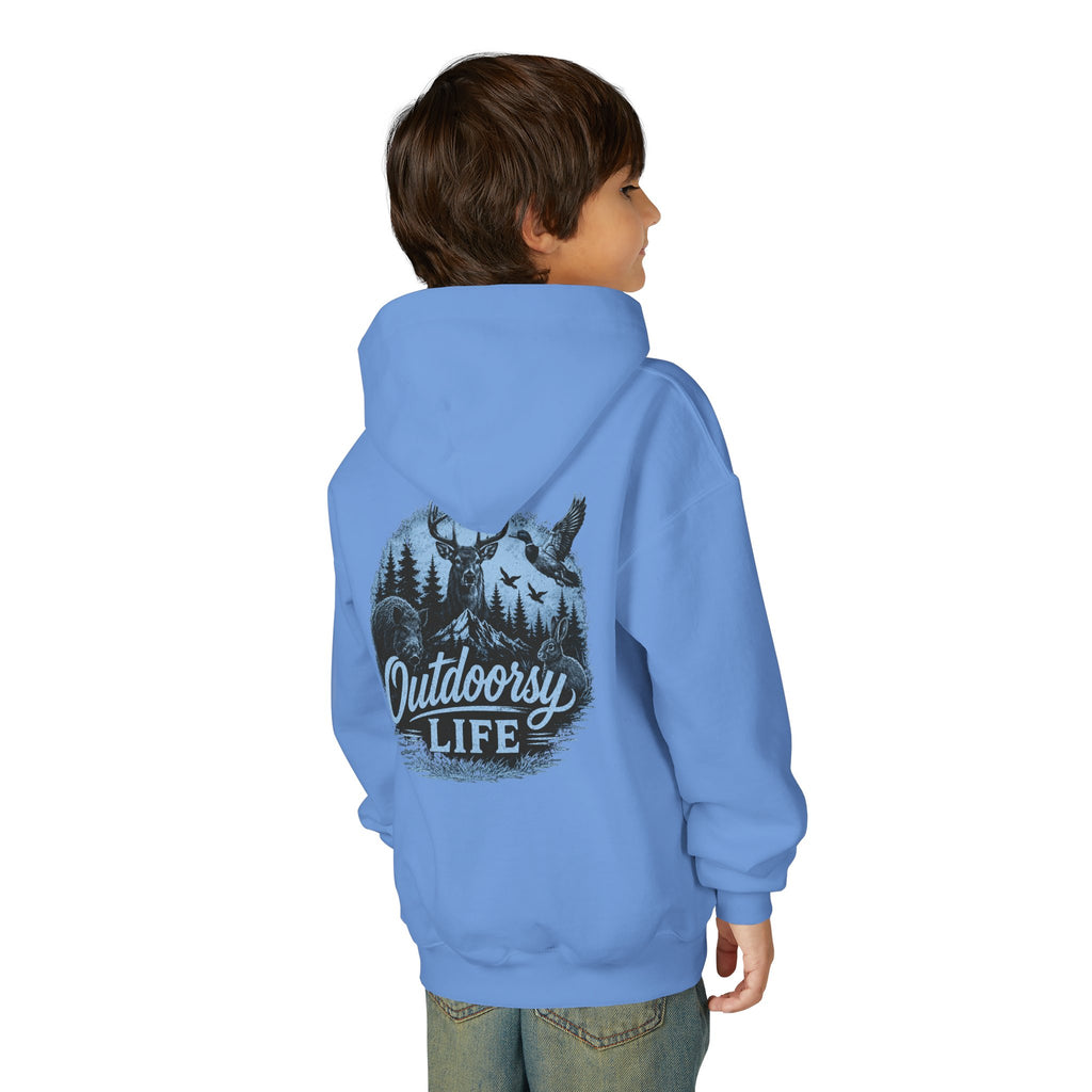 Outdoorsy Life Youth Hoodie