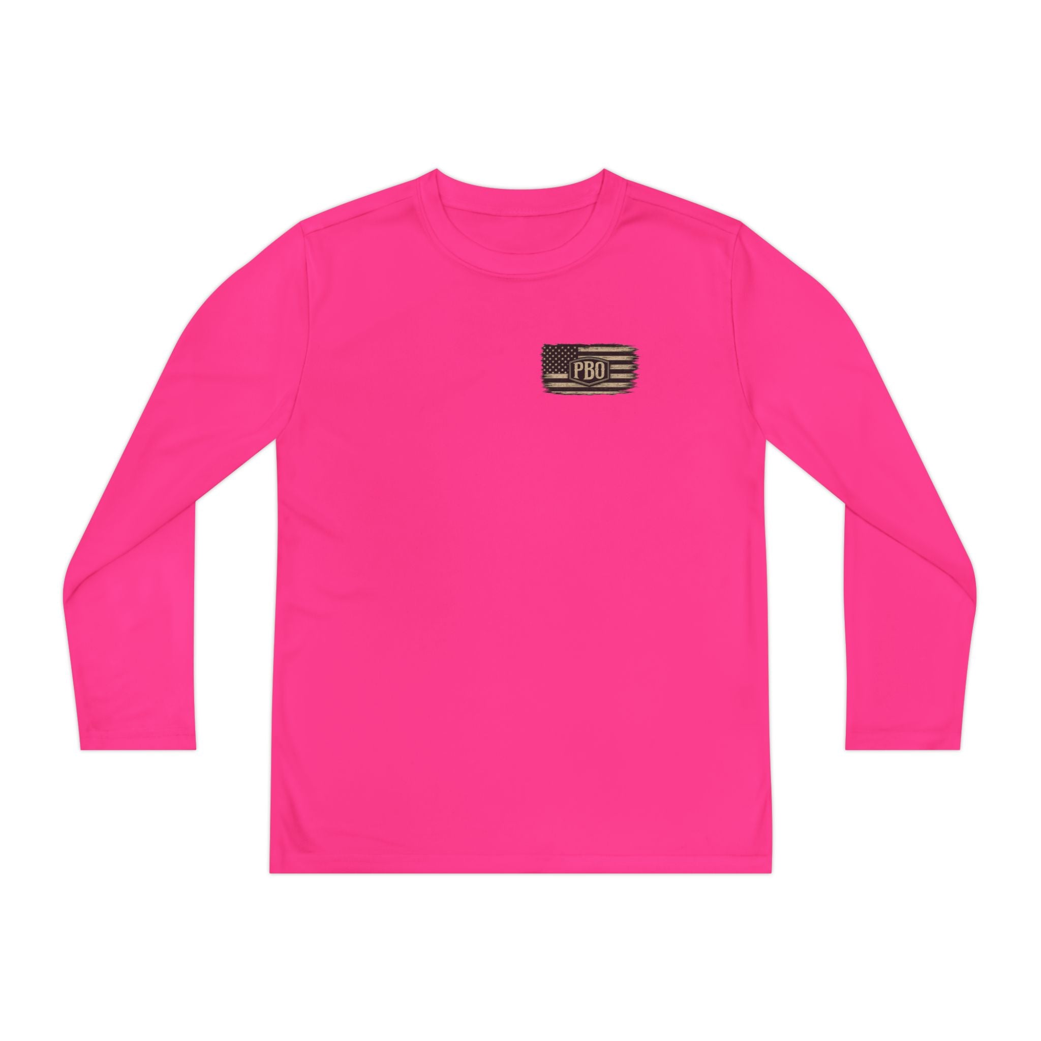 PBO Fishing long sleeve youth shirt
