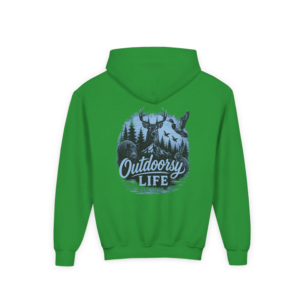 Outdoorsy Life Youth Hoodie