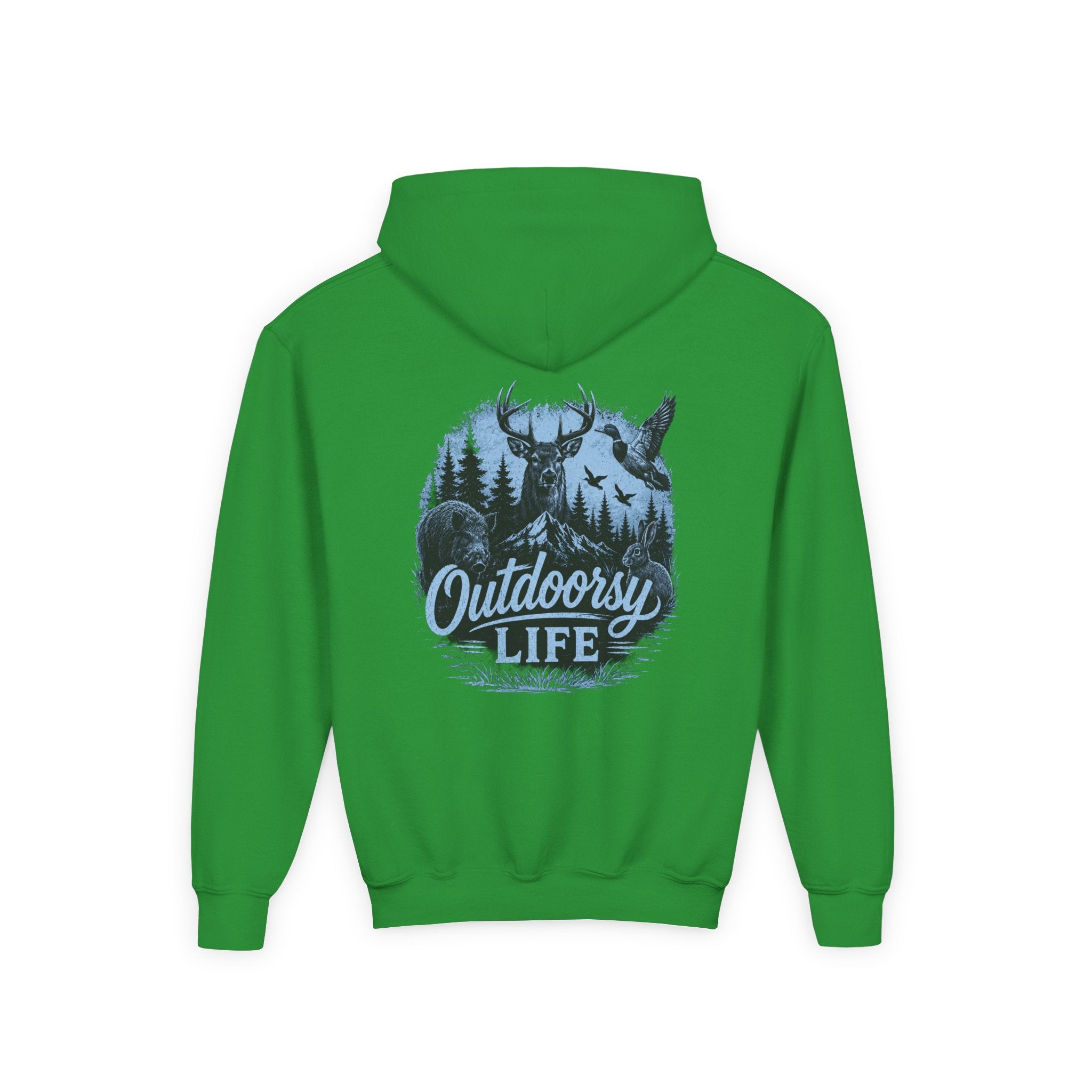 Outdoorsy Life Youth Hoodie