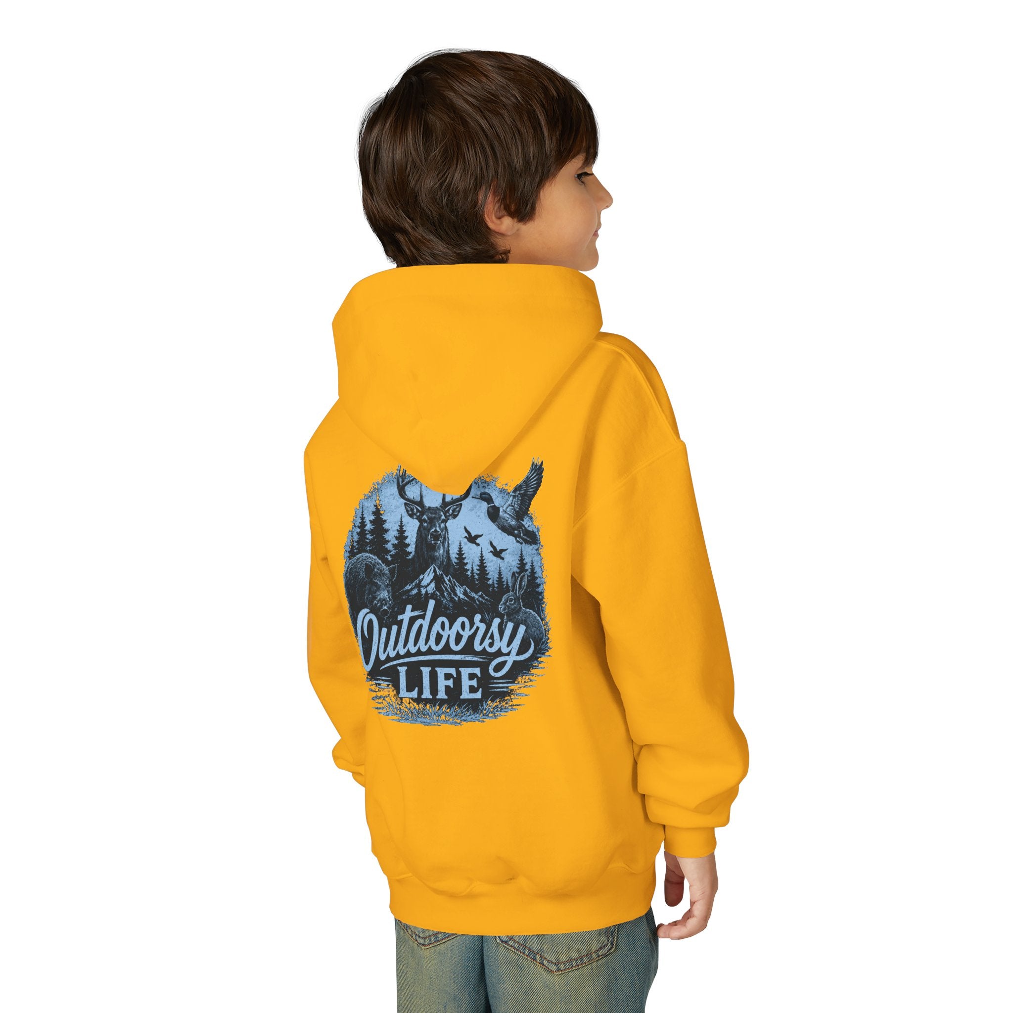 Outdoorsy Life Youth Hoodie