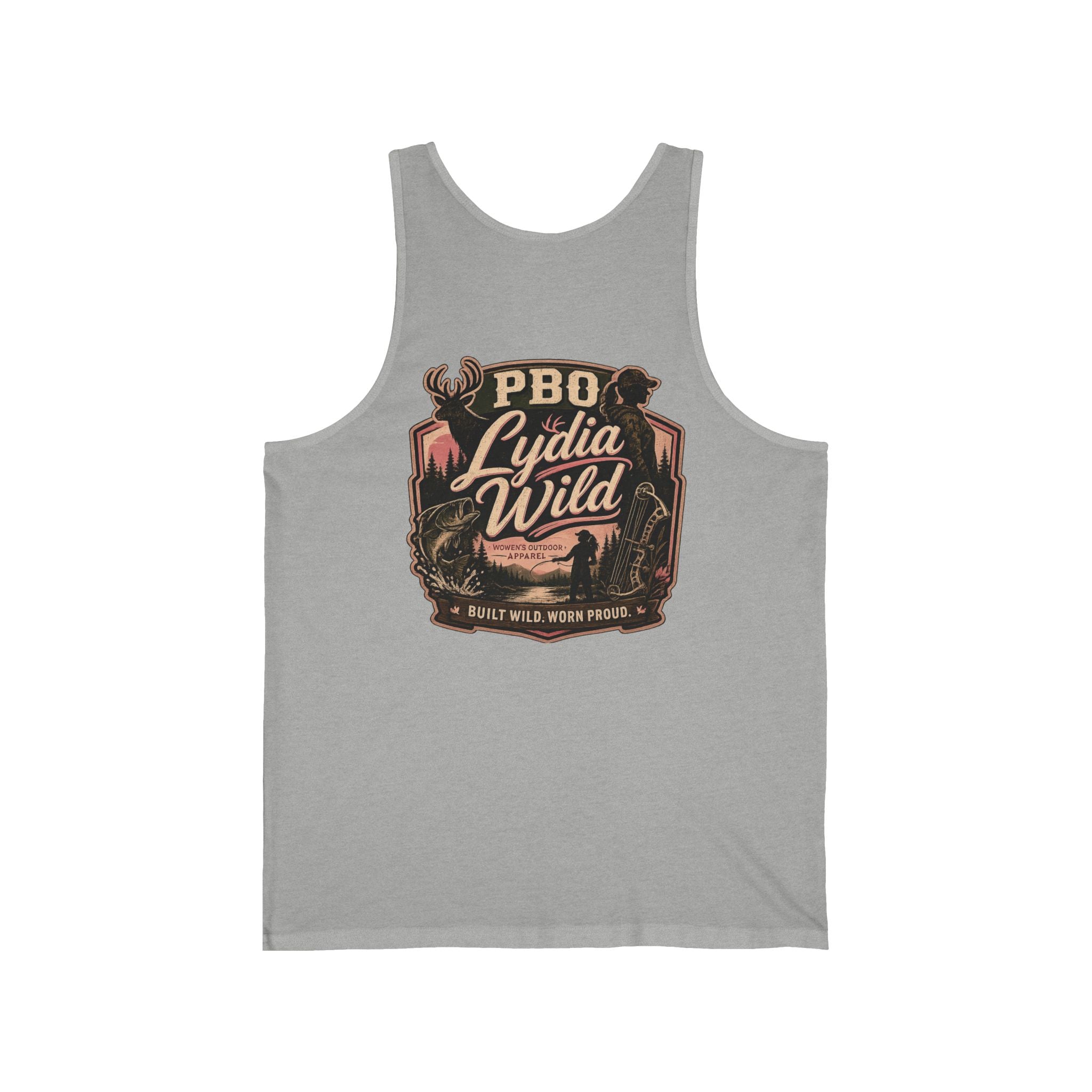 "PBO Lydia Wild" Outdoors Tank Top
