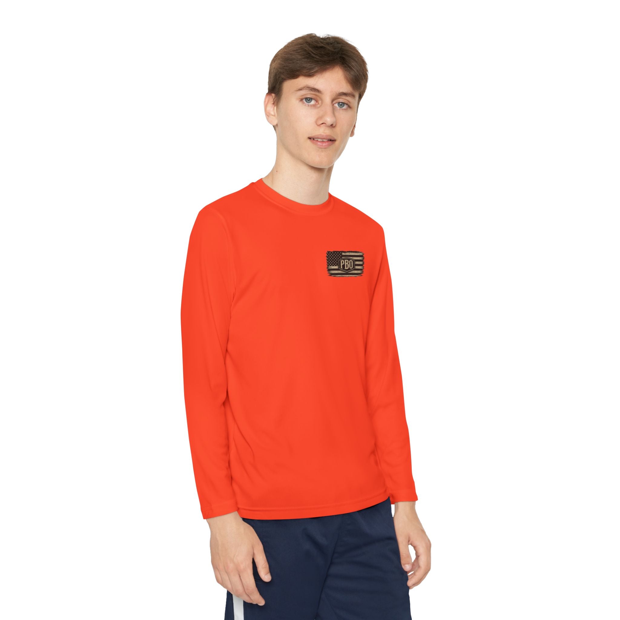 PBO Fishing long sleeve youth shirt
