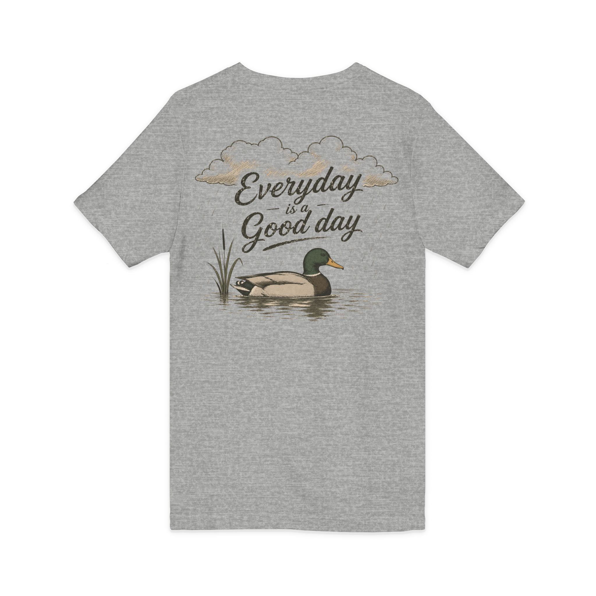 Duck "Everyday is a Good Day" V‑Neck Tee