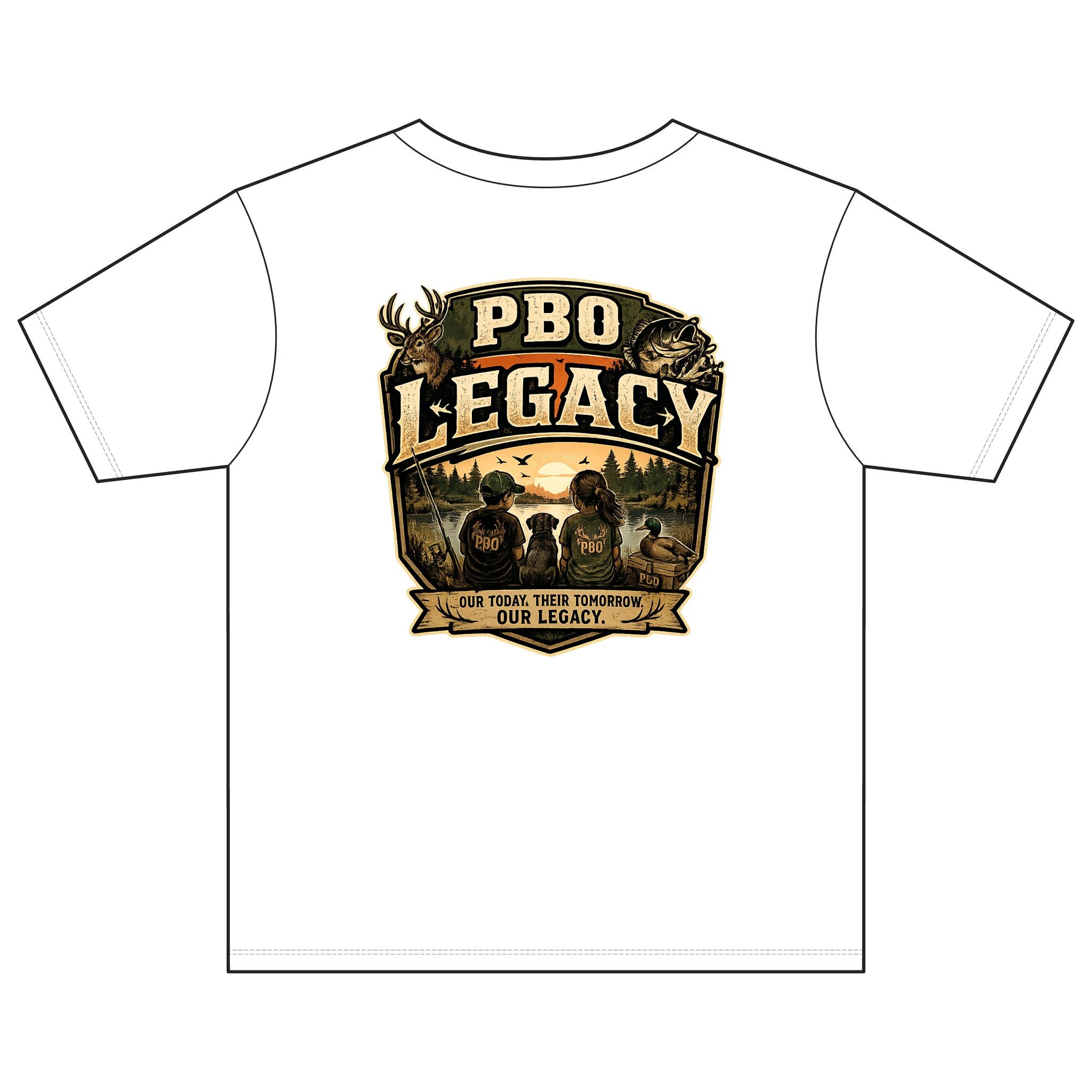 PBO "Legacy Collection" Light Cotton Tee
