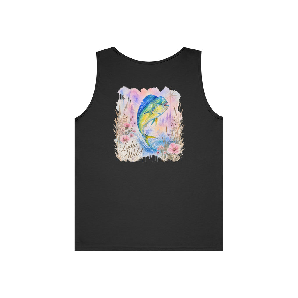 " Lydi Wild" Mahi Watercolor Tank Top
