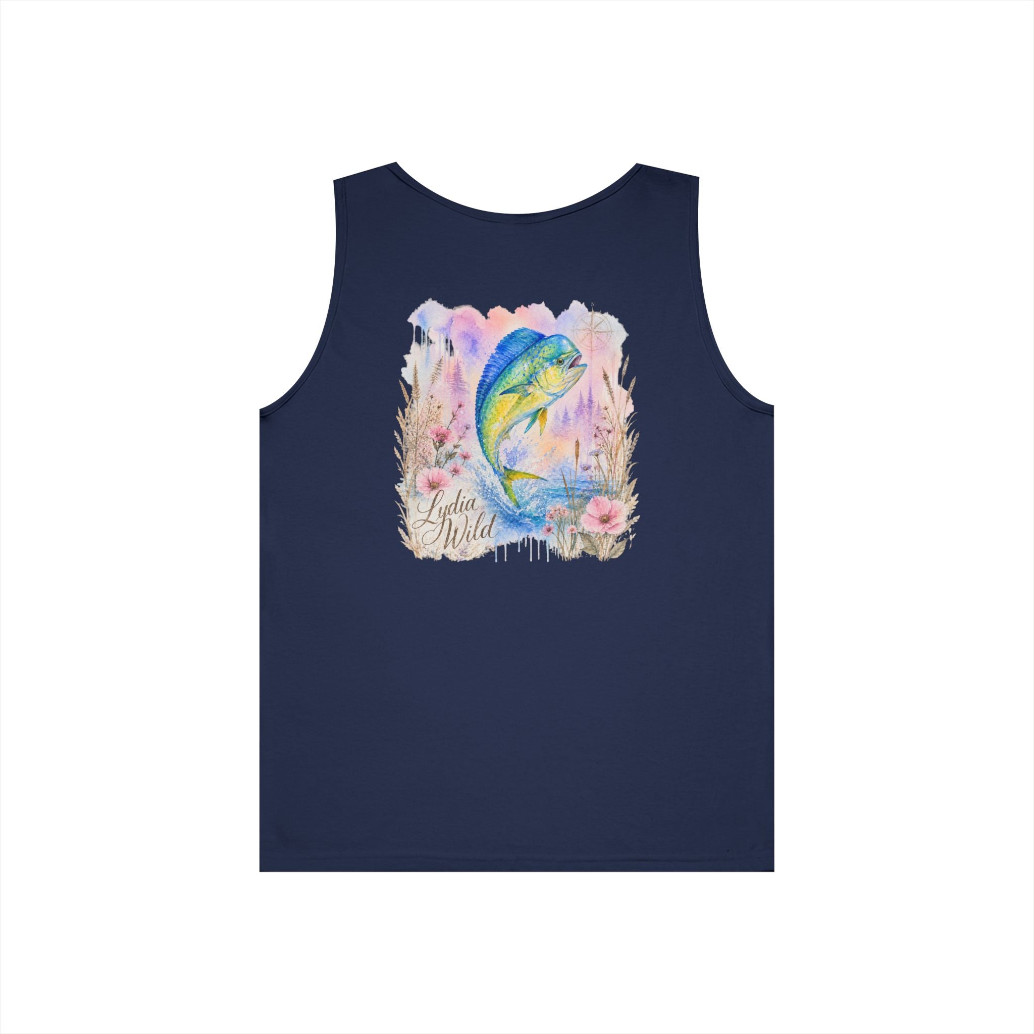 " Lydi Wild" Mahi Watercolor Tank Top