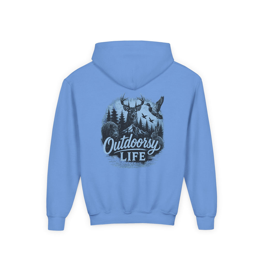 Outdoorsy Life Youth Hoodie