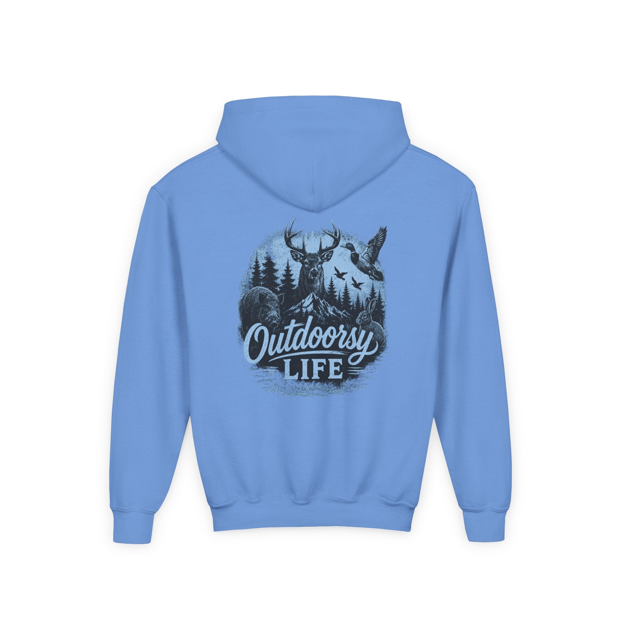 Outdoorsy Life Youth Hoodie