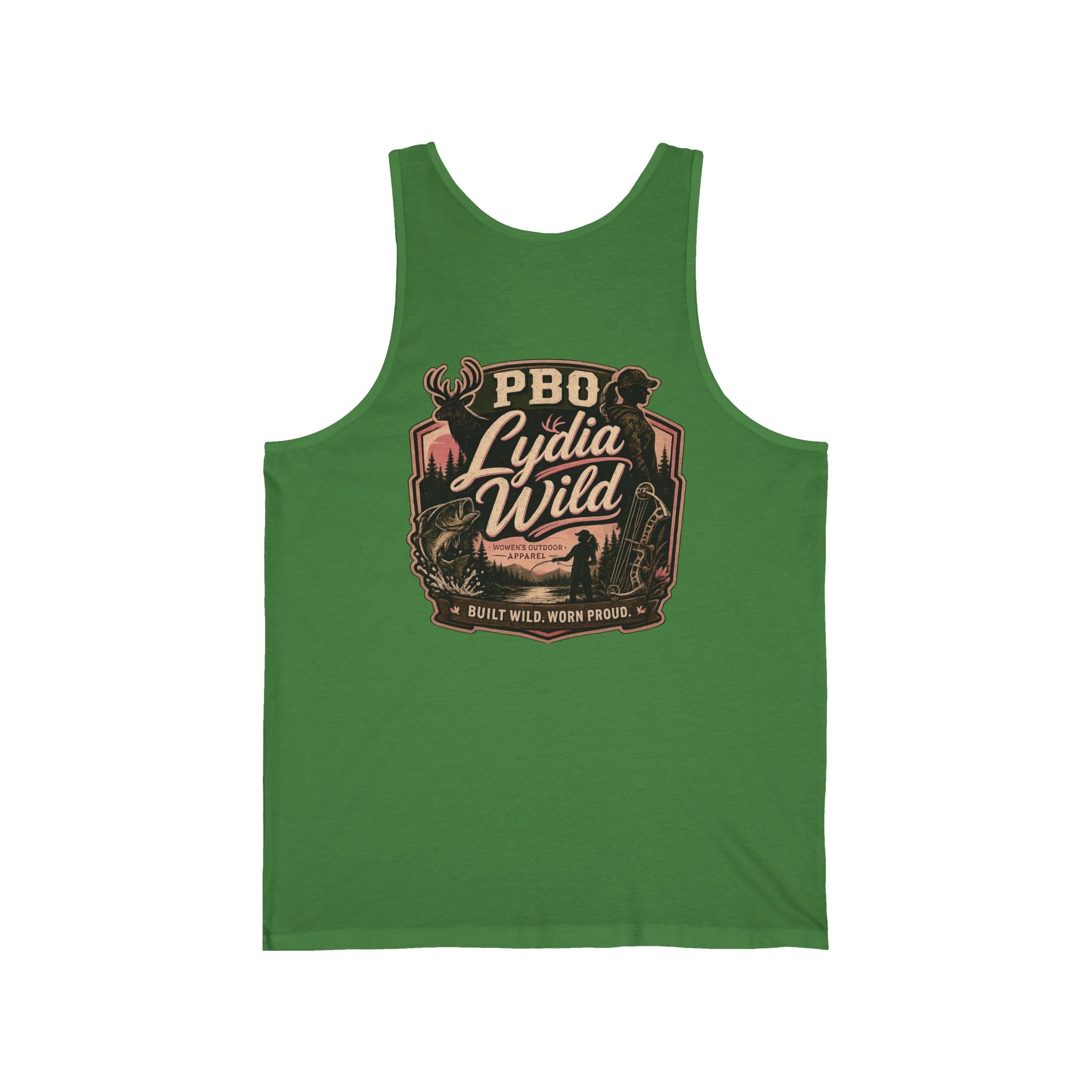 "PBO Lydia Wild" Outdoors Tank Top