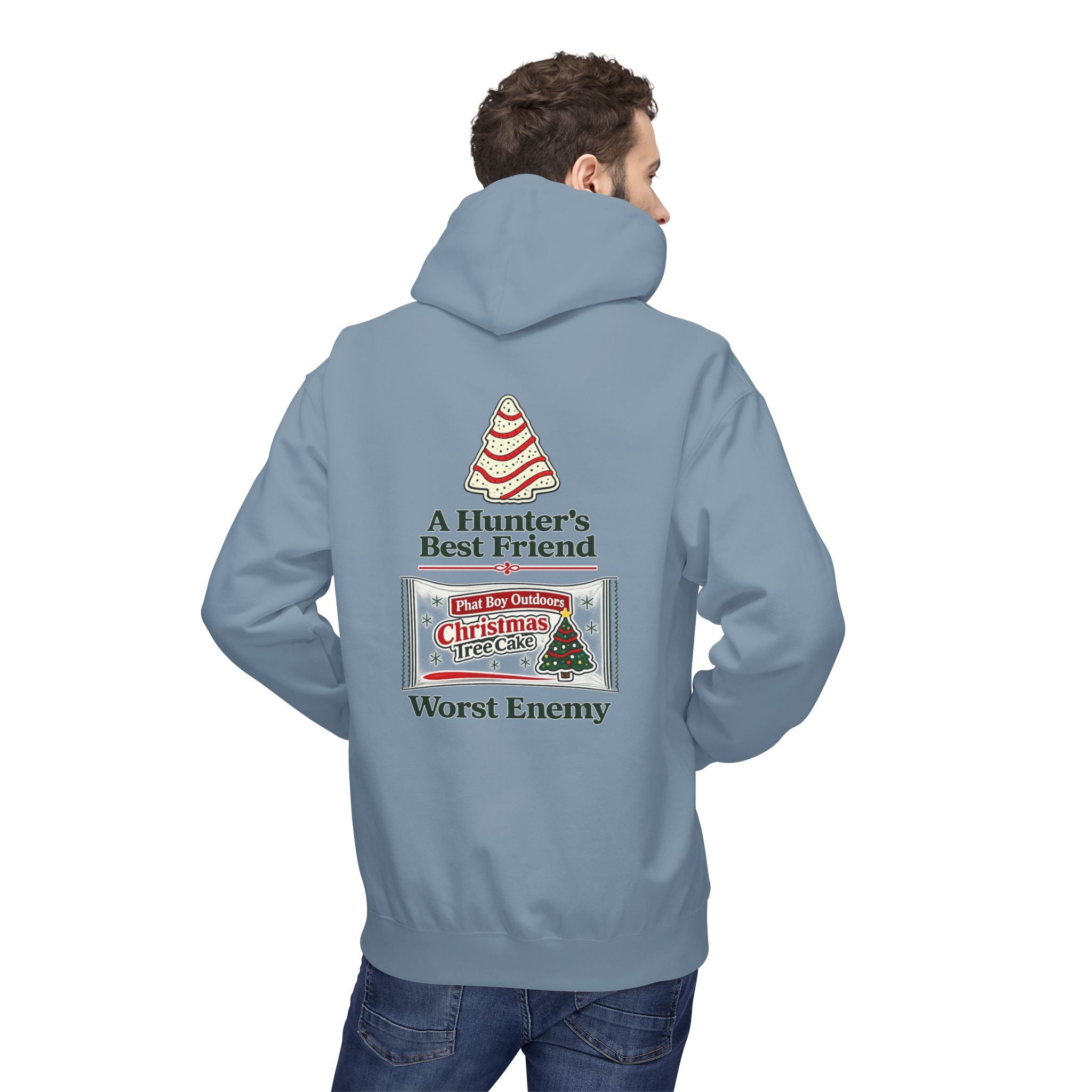 PBO funny hunting Midweight Fleece Hoodie