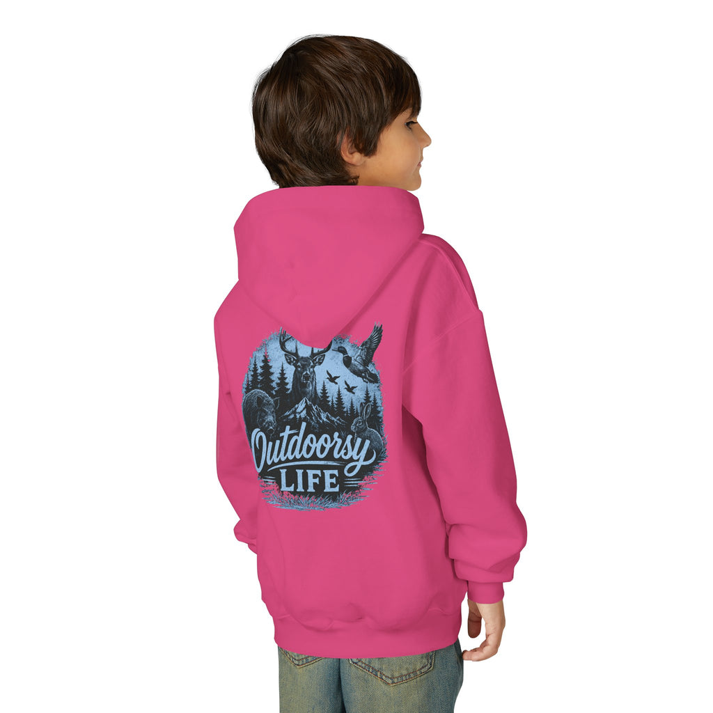 Outdoorsy Life Youth Hoodie