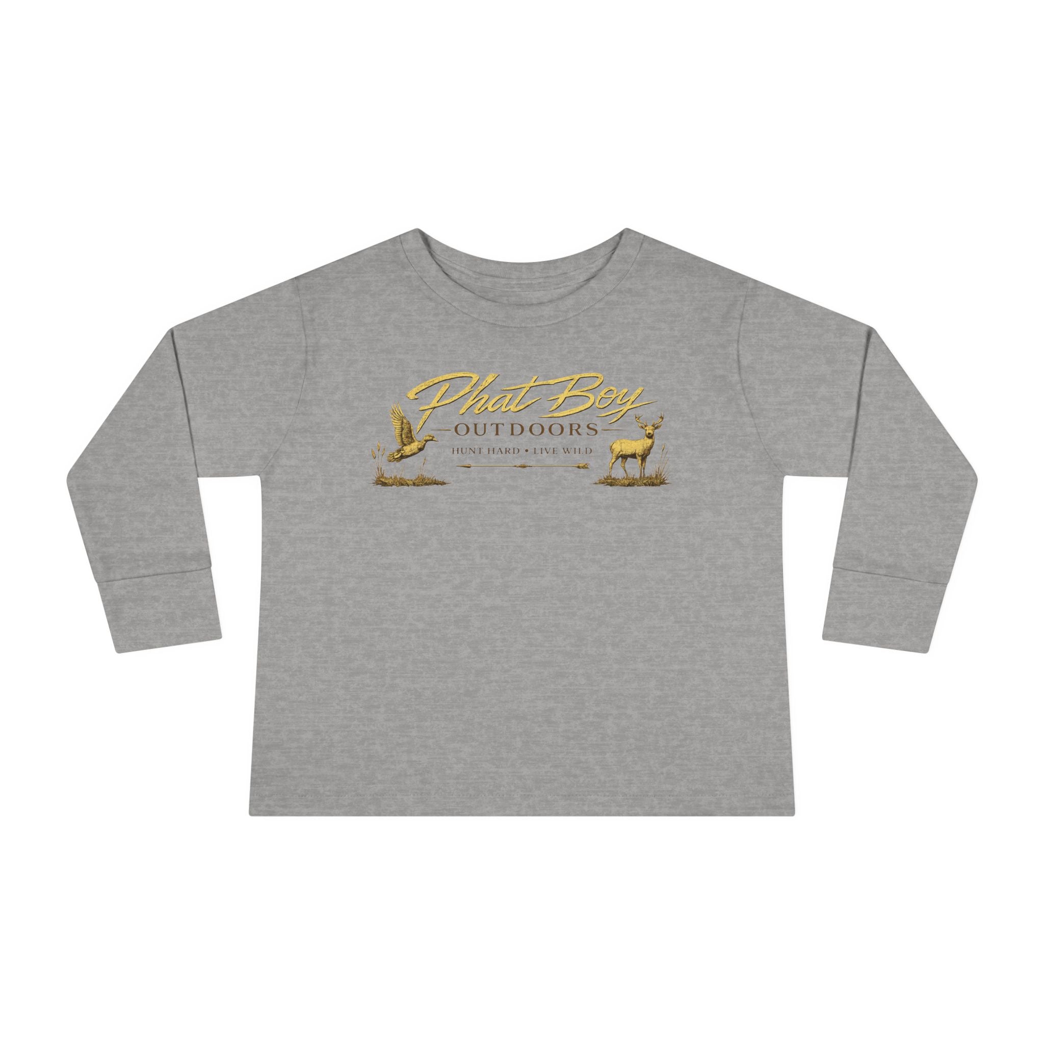 "Faith" Graphic Toddler Long Sleeve Tee