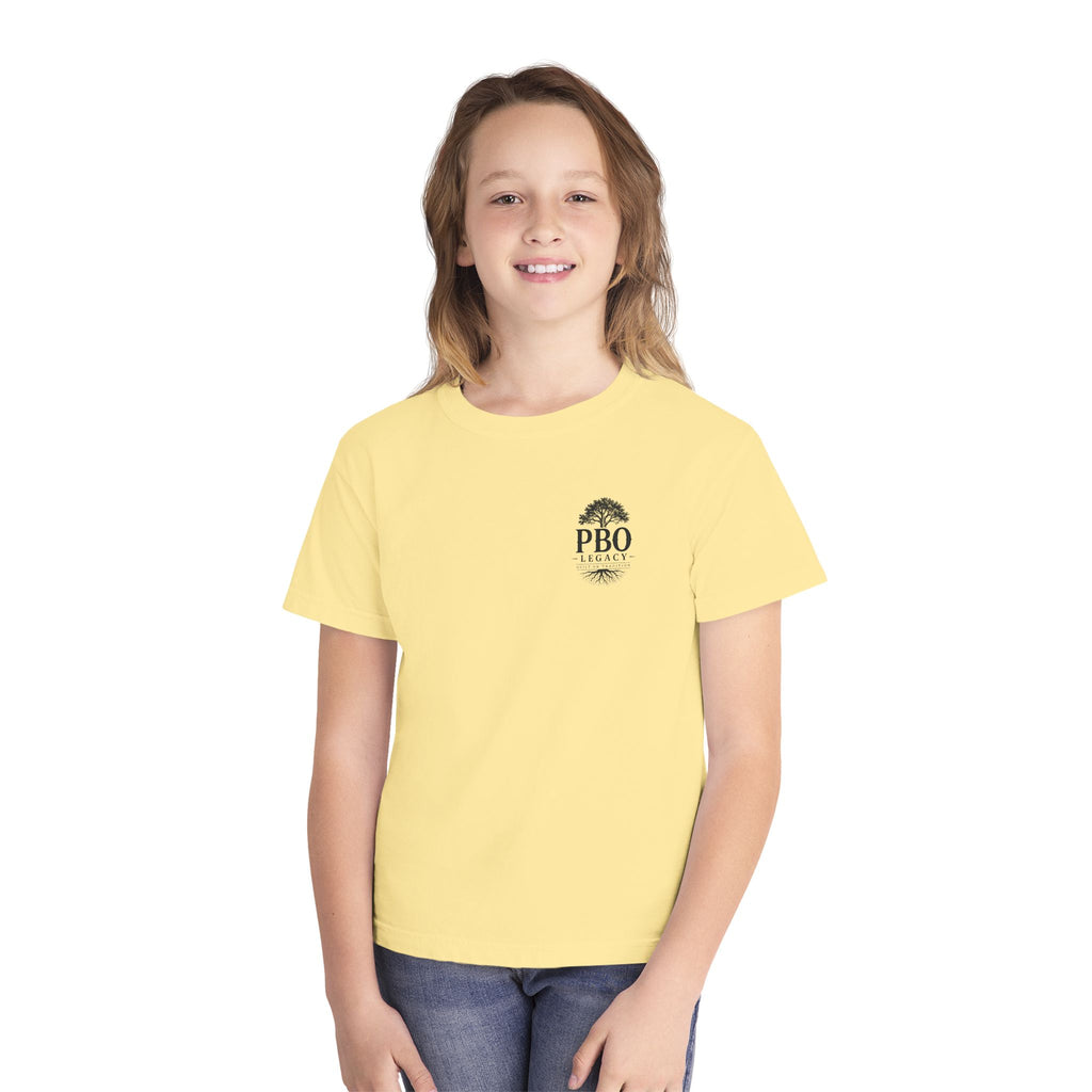 God is Good Sunlit Deer Graphic-Youth Tee