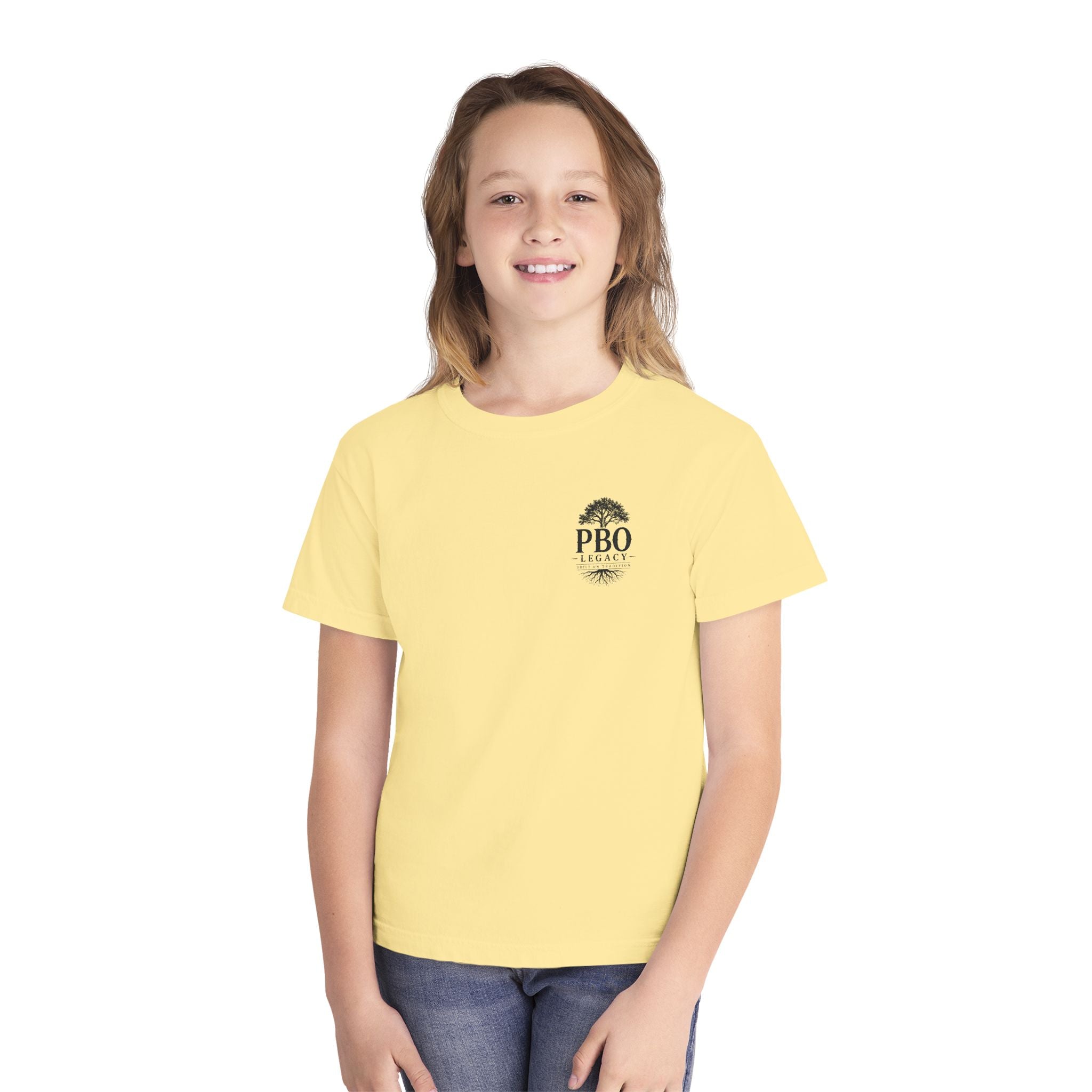 God is Good Sunlit Deer Graphic-Youth Tee