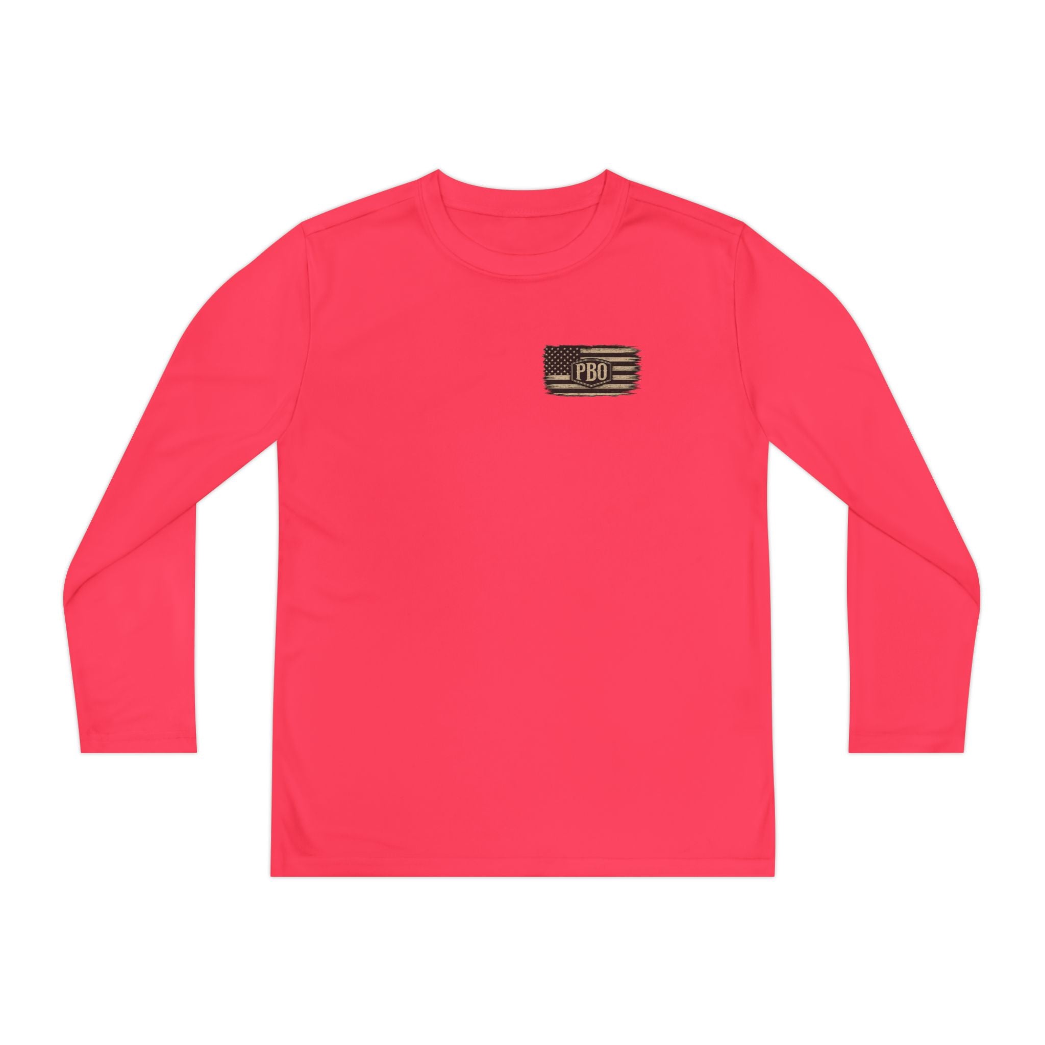 PBO Fishing long sleeve youth shirt