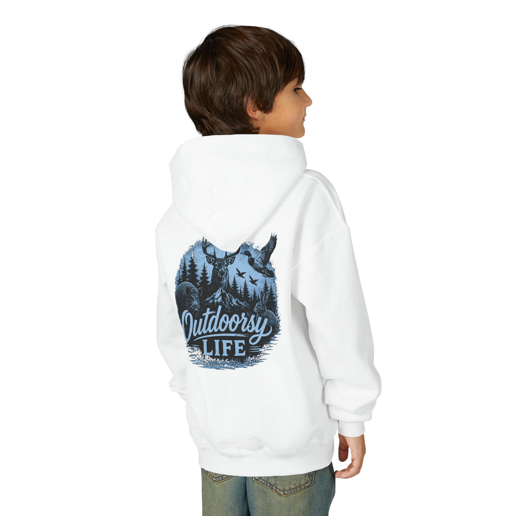 Outdoorsy Life Youth Hoodie