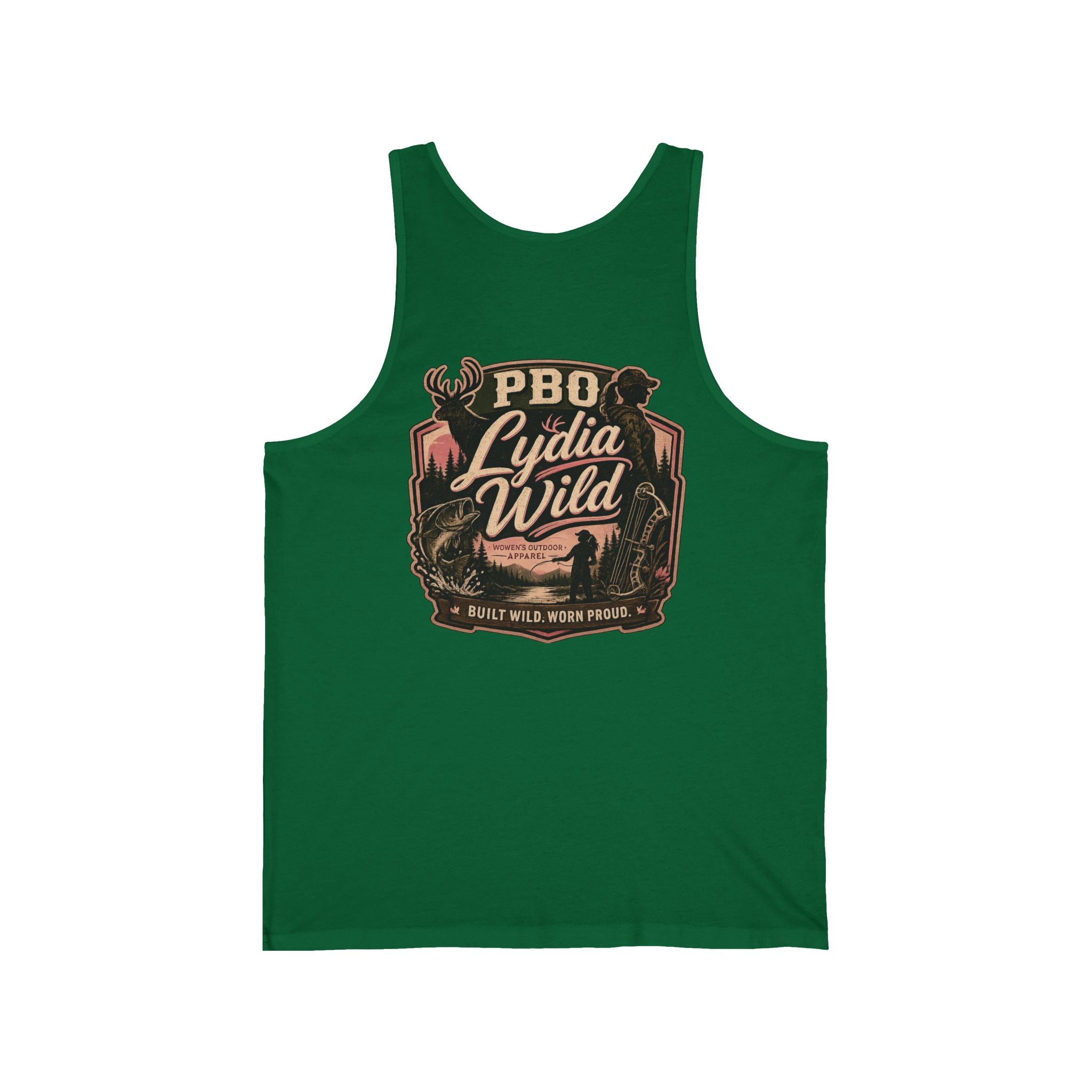 "PBO Lydia Wild" Outdoors Tank Top