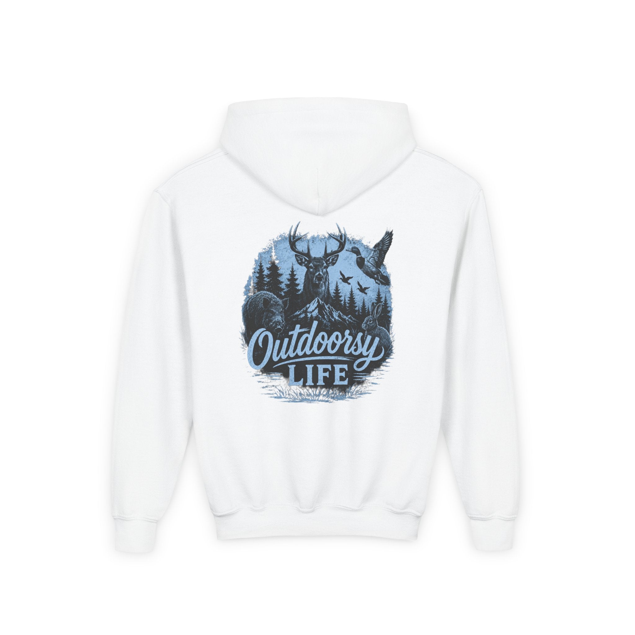 Outdoorsy Life Youth Hoodie