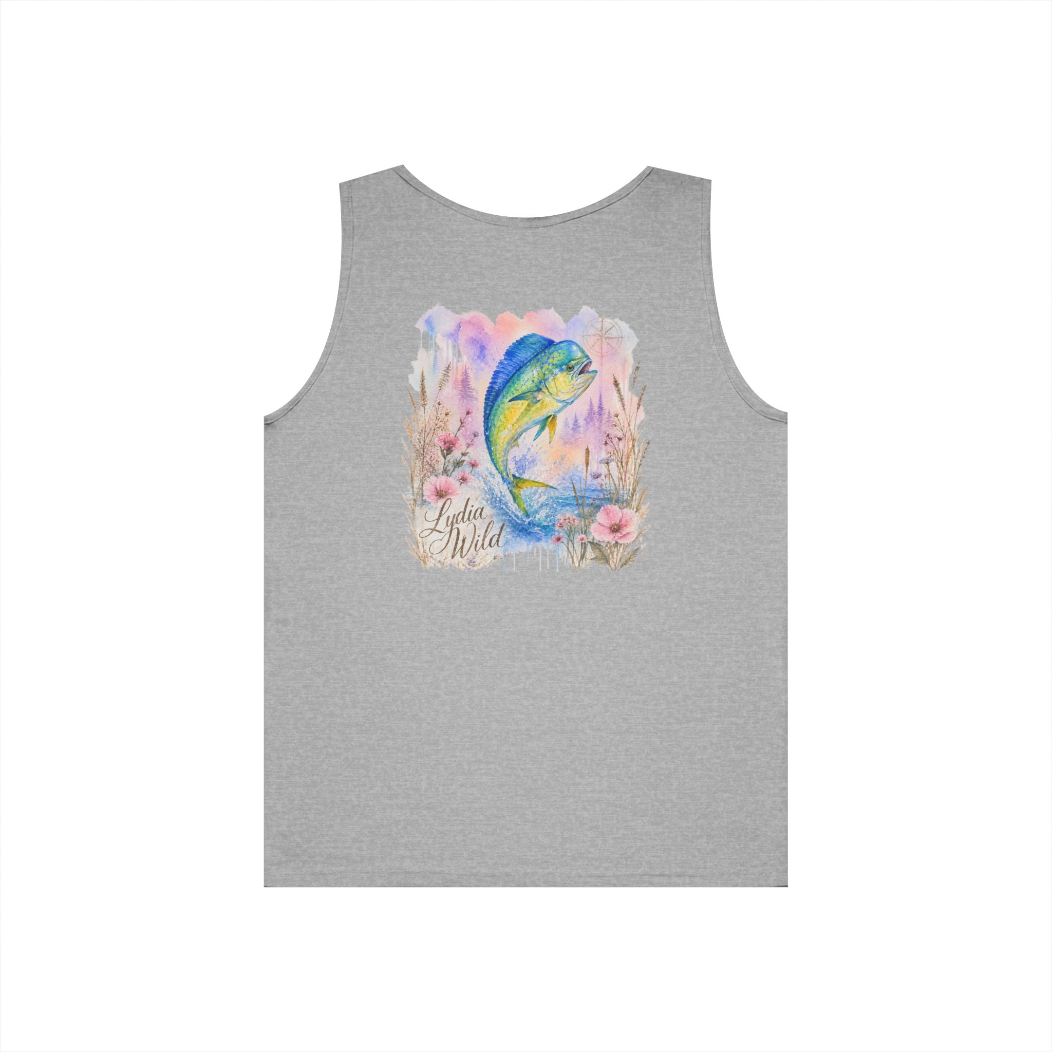 " Lydi Wild" Mahi Watercolor Tank Top