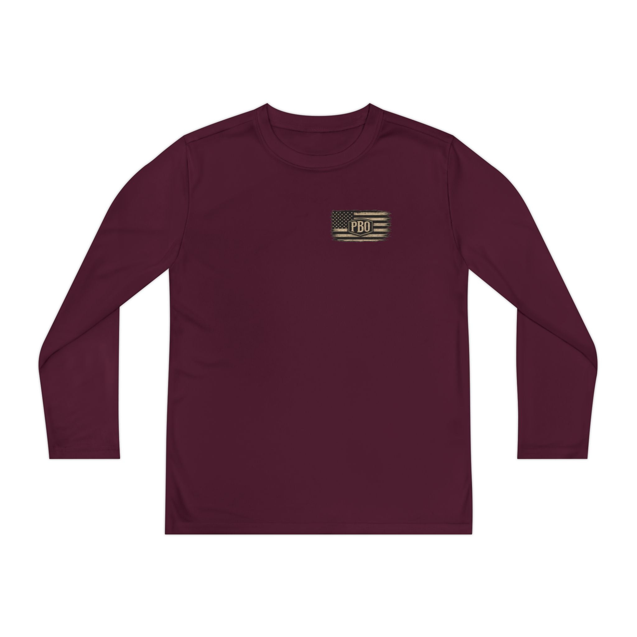 PBO Fishing long sleeve youth shirt