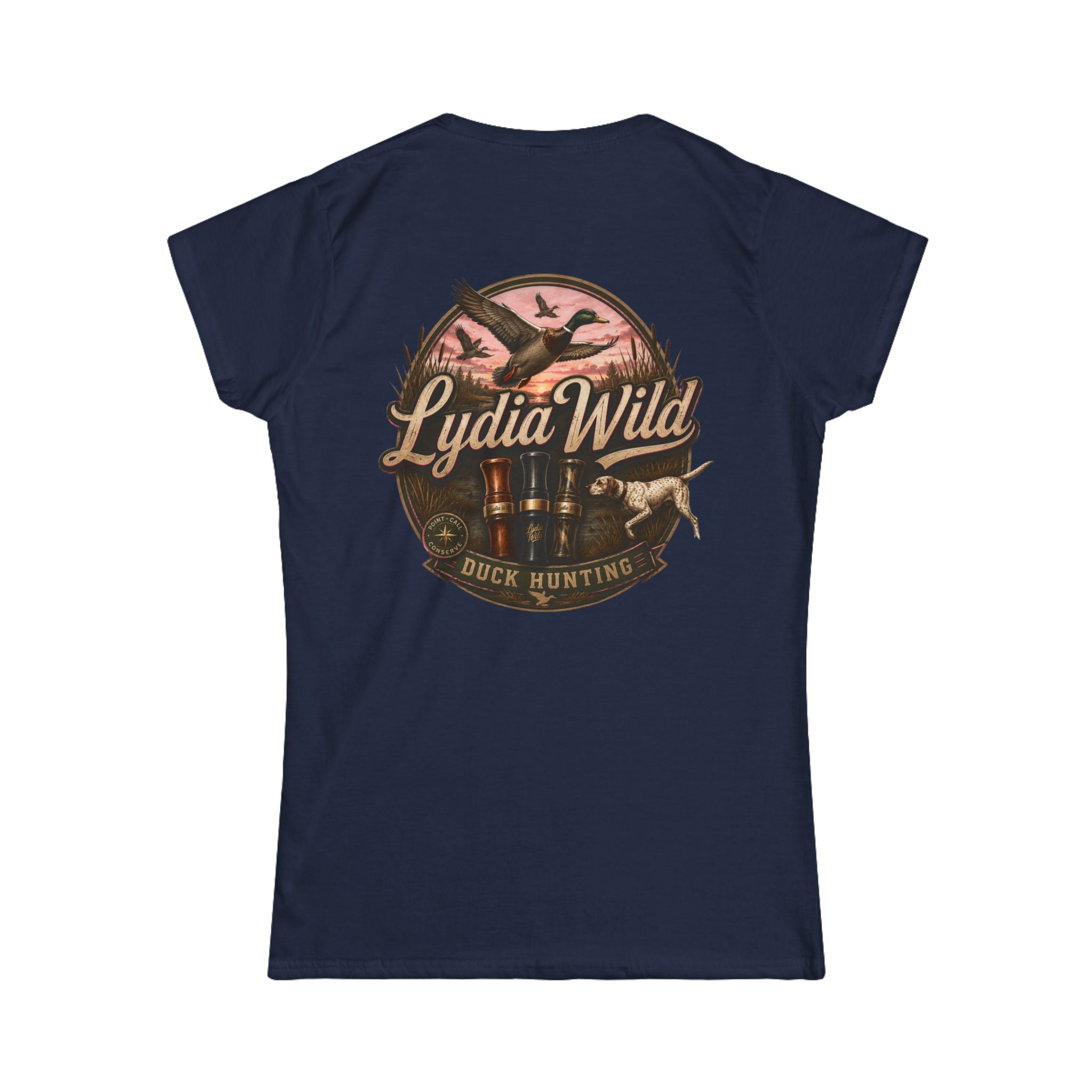 "Lydia Wild" Vintage Waterfowl Graphic