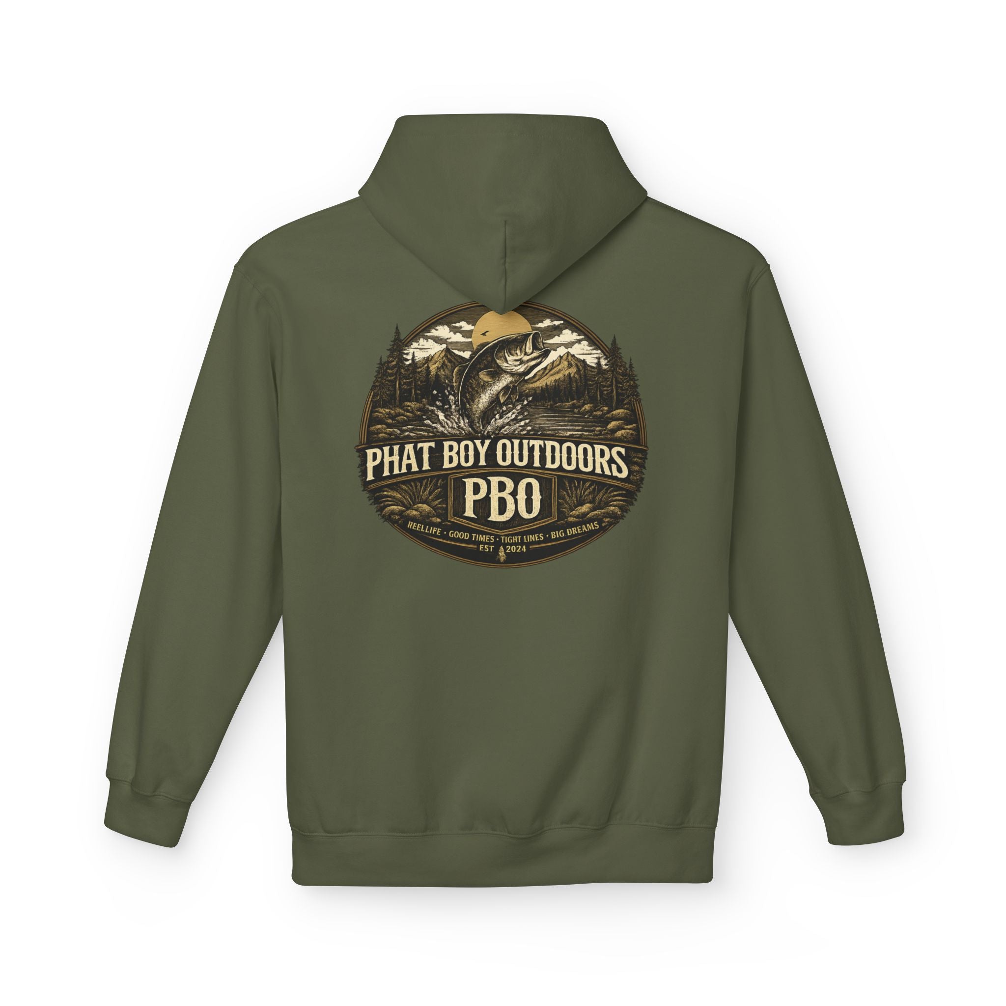 PBO Hoodie — Vintage Fishing Outdoor Apparel