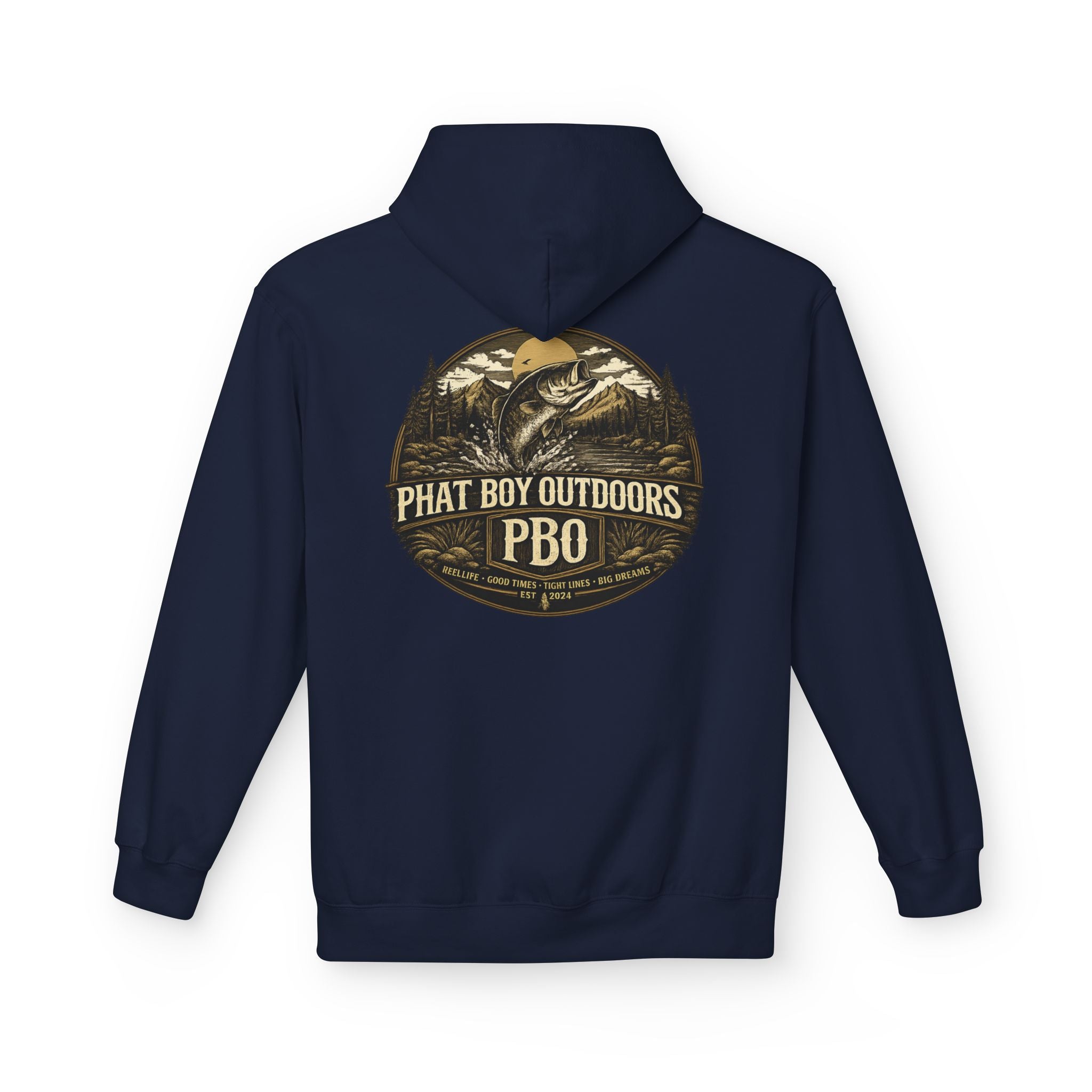PBO Hoodie — Vintage Fishing Outdoor Apparel