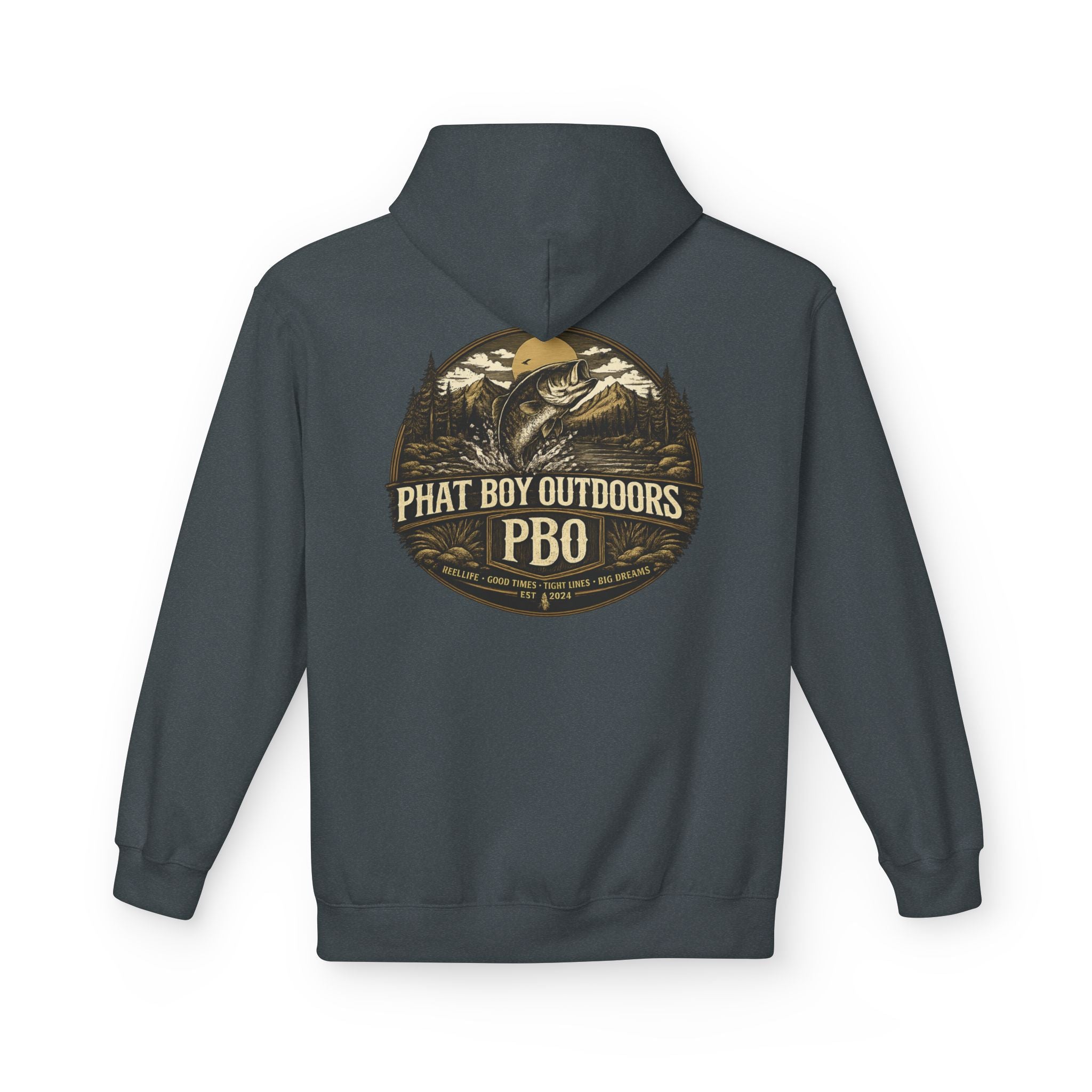 PBO Hoodie — Vintage Fishing Outdoor Apparel