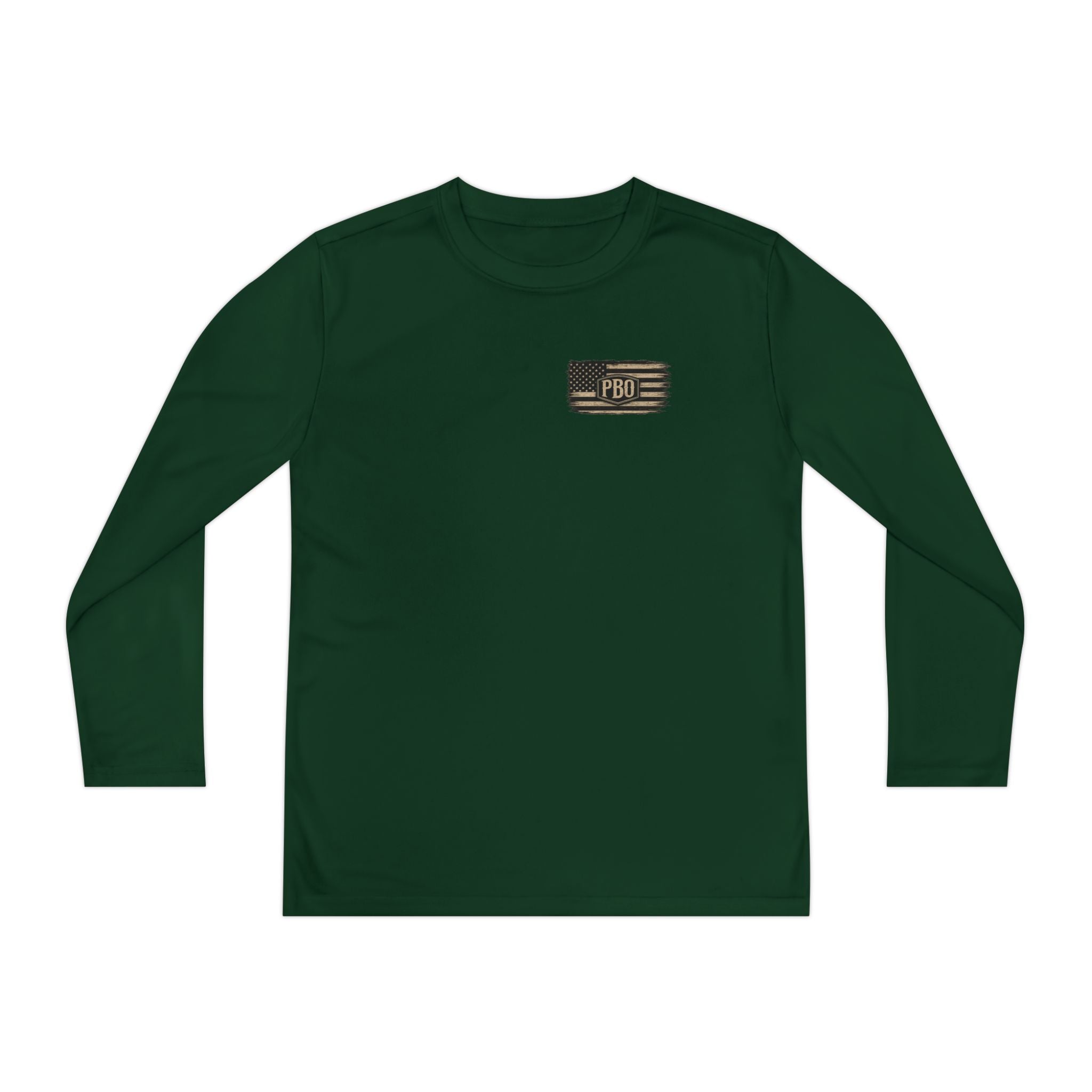 PBO Fishing long sleeve youth shirt