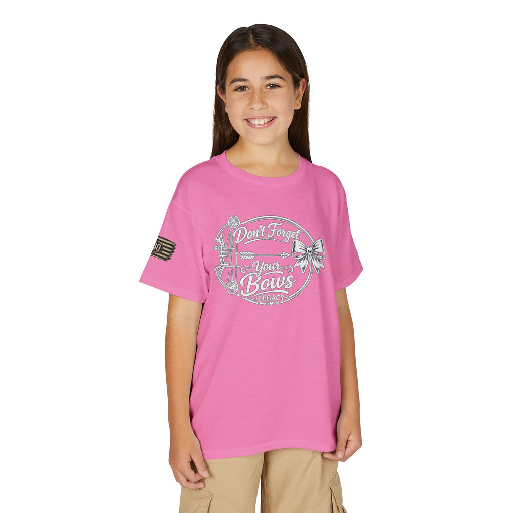 "Don't Forget Your Bows" Legacy Sports Tee