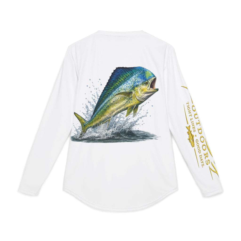 PBO Mahi Mahi Fishing UV Protection Performance Tee