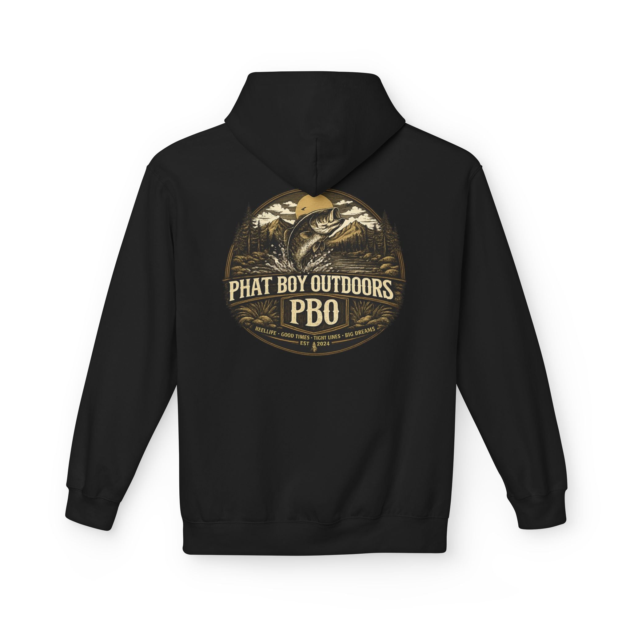 PBO Hoodie — Vintage Fishing Outdoor Apparel