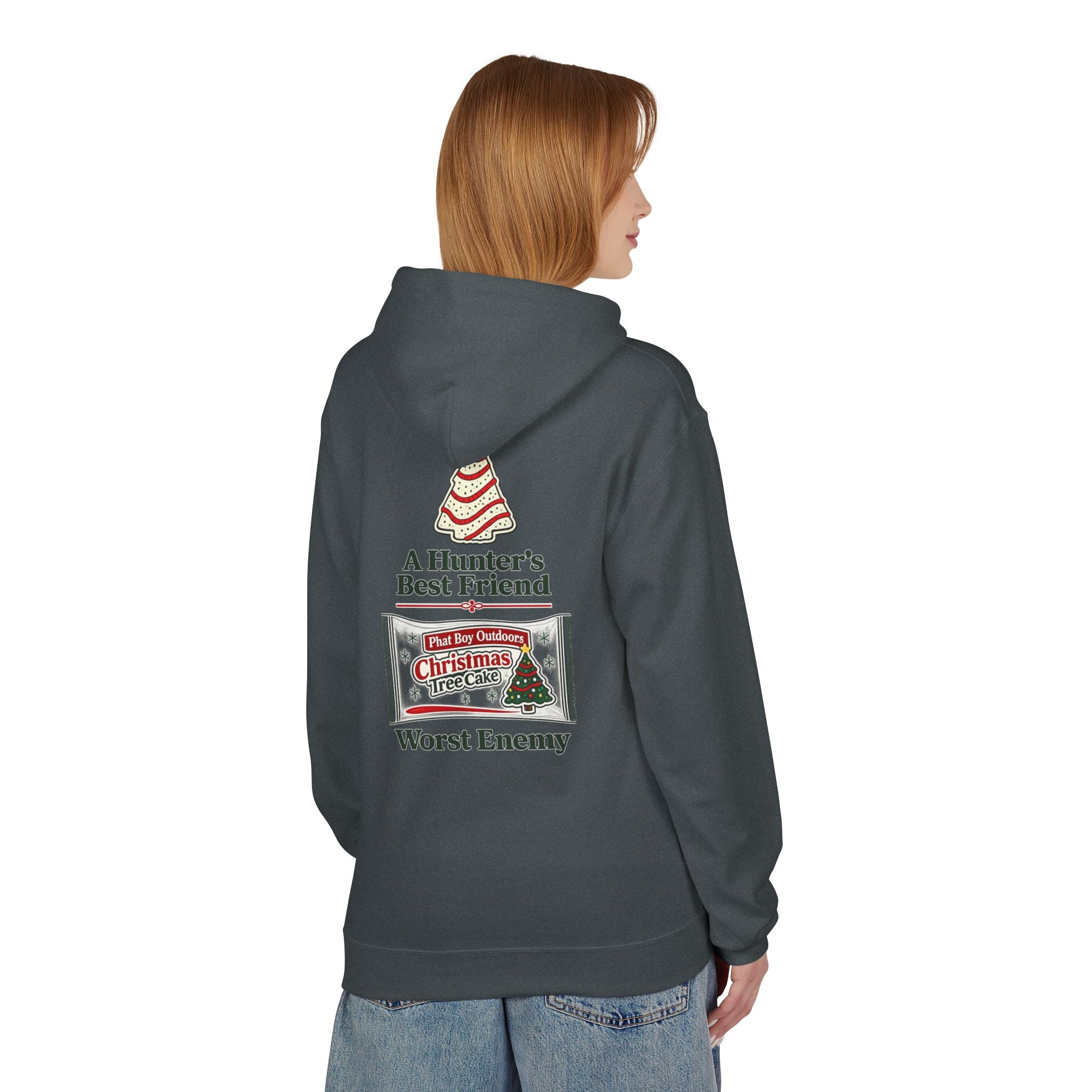 PBO funny hunting Midweight Fleece Hoodie