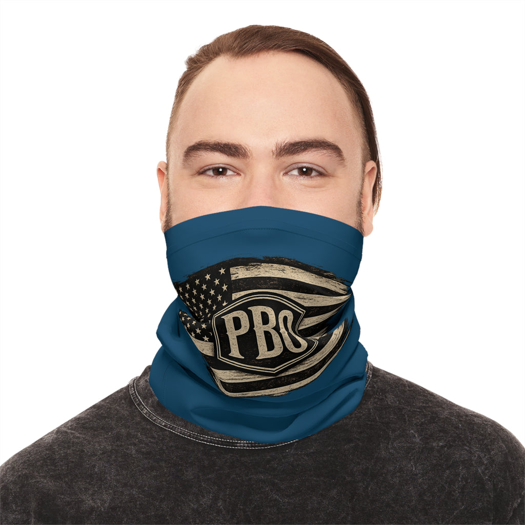 PBO American Flag Neck Gaiter – Lightweight Outdoor Face Covering