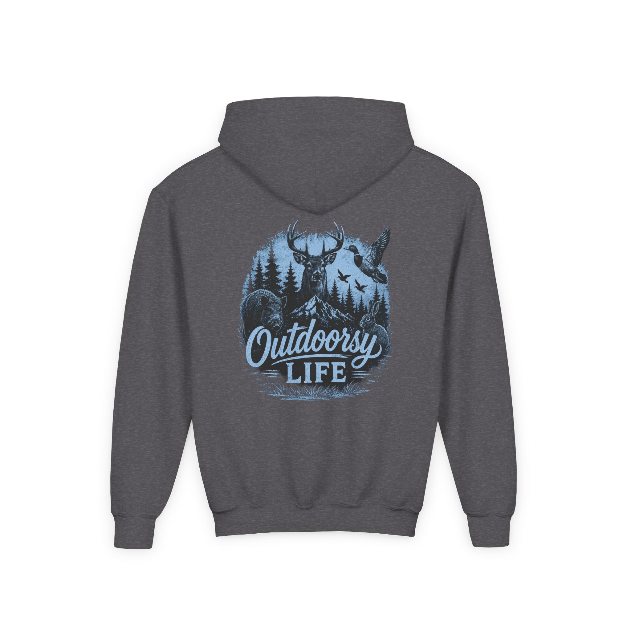 Outdoorsy Life Youth Hoodie