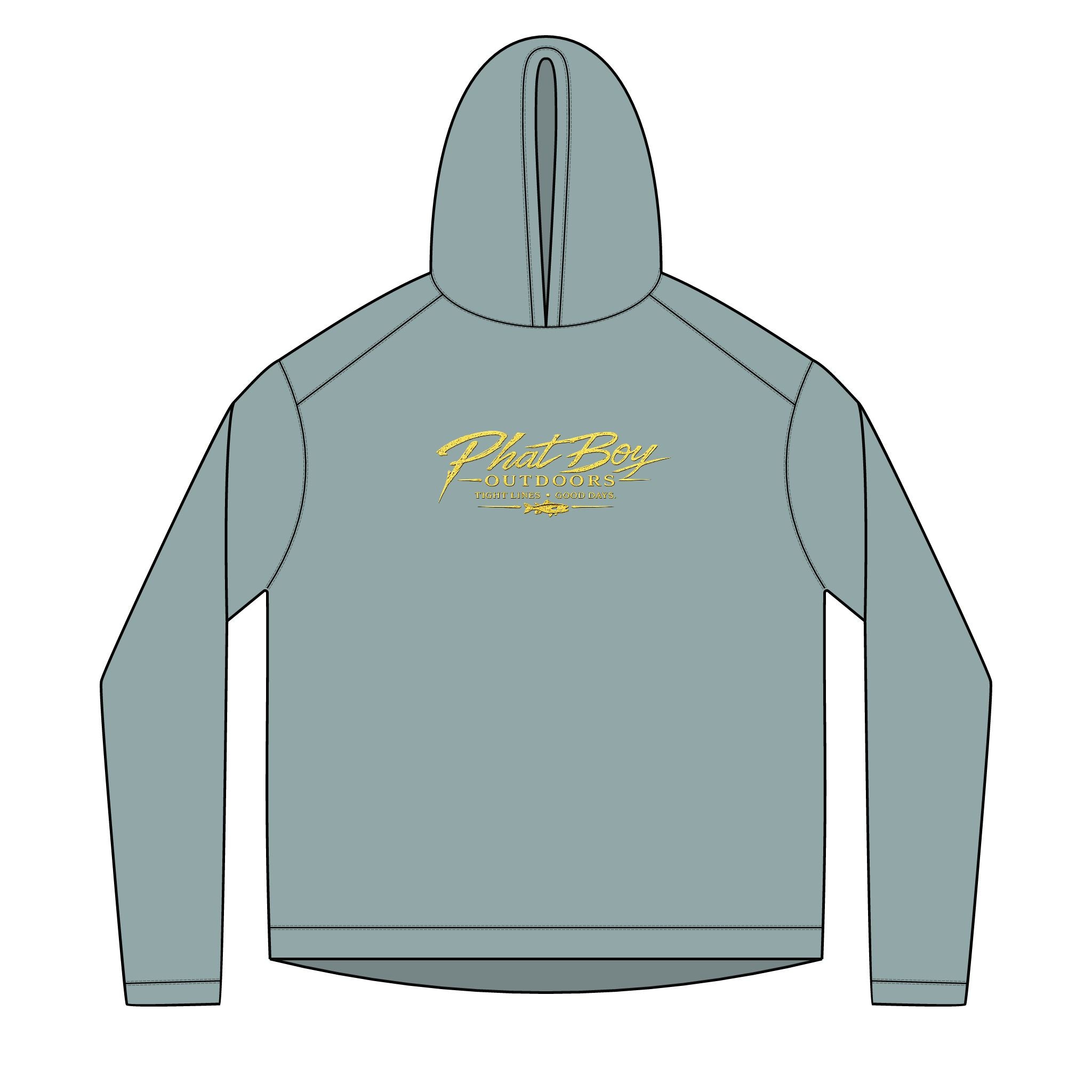 PBO Redfish Solar Hoodie