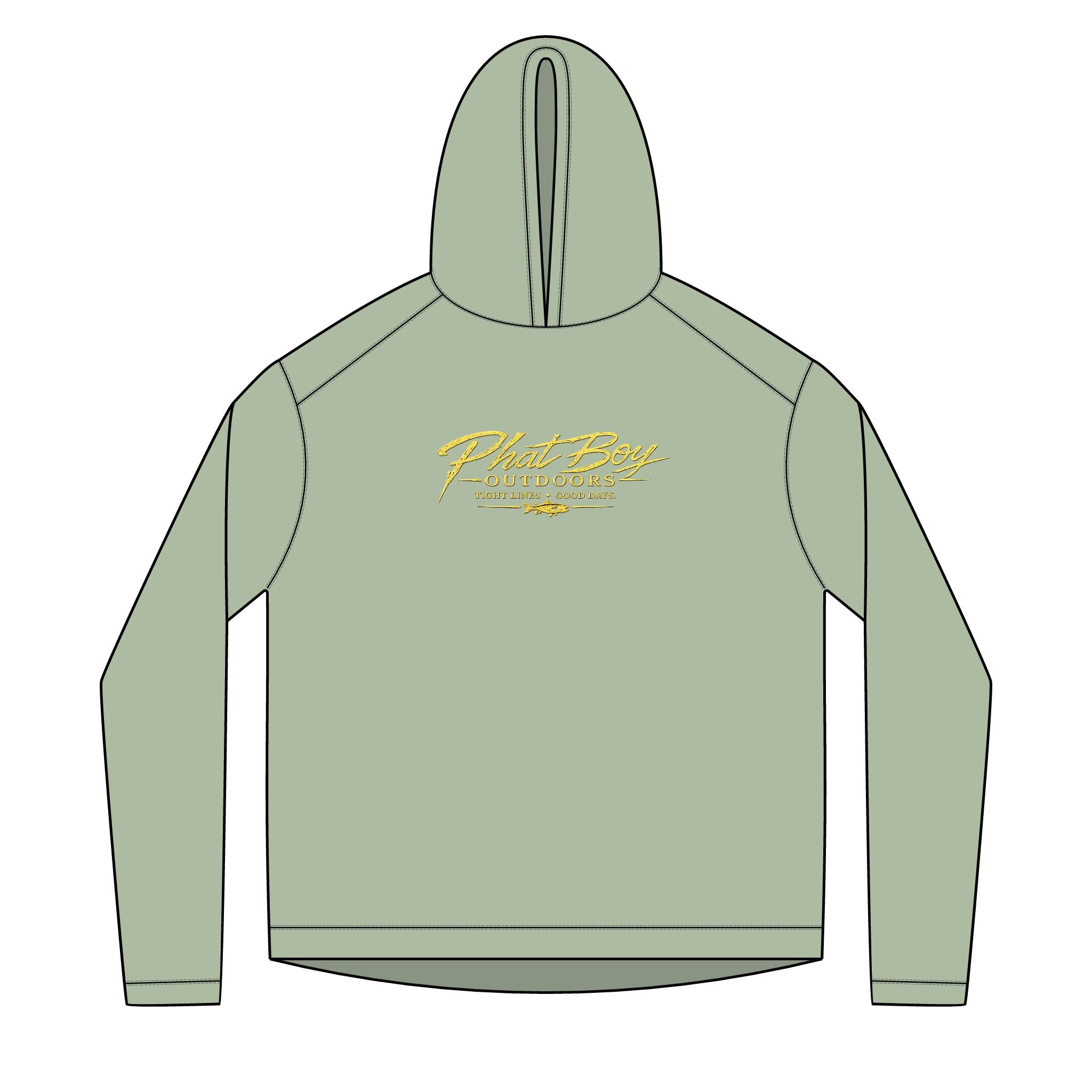 PBO Redfish Solar Hoodie