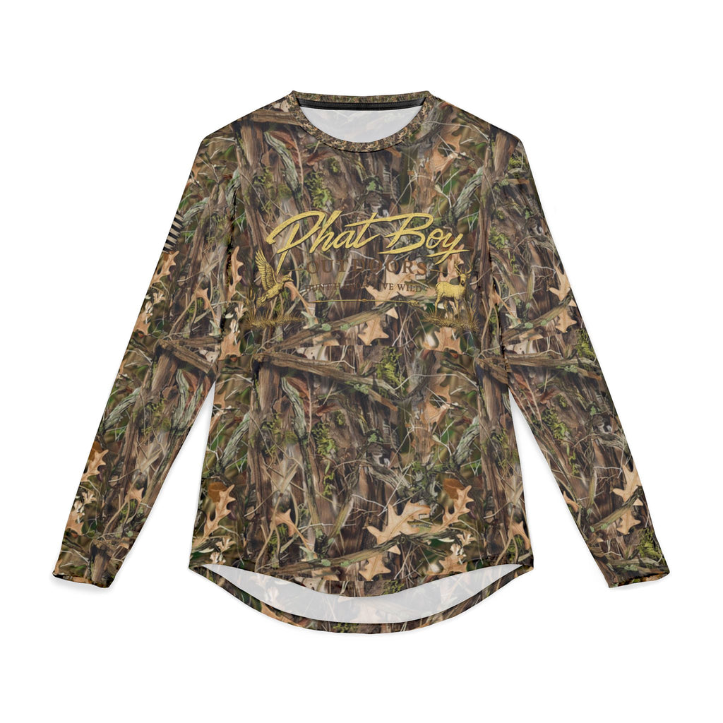 "Phat Boy" Hunting Sun Protection Camouflage Long Sleeve Shirt