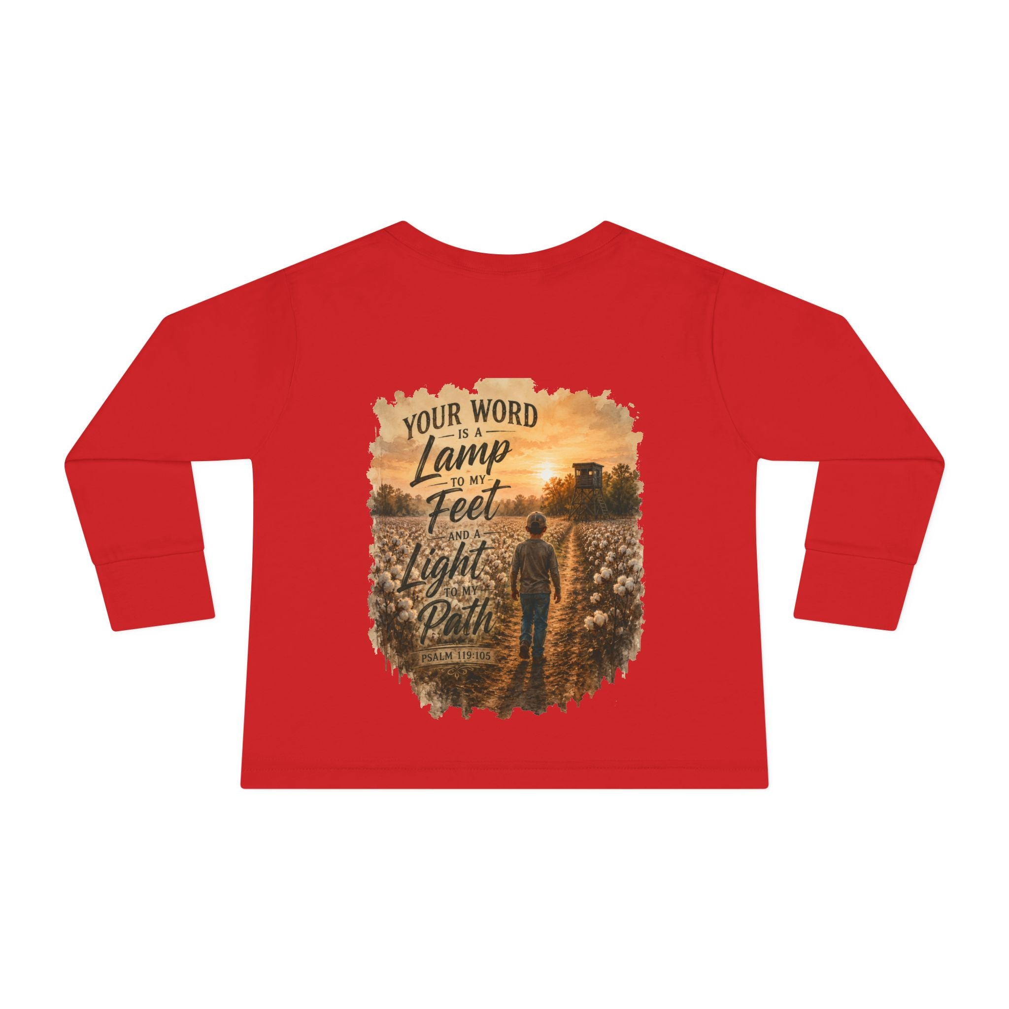 "Faith" Graphic Toddler Long Sleeve Tee