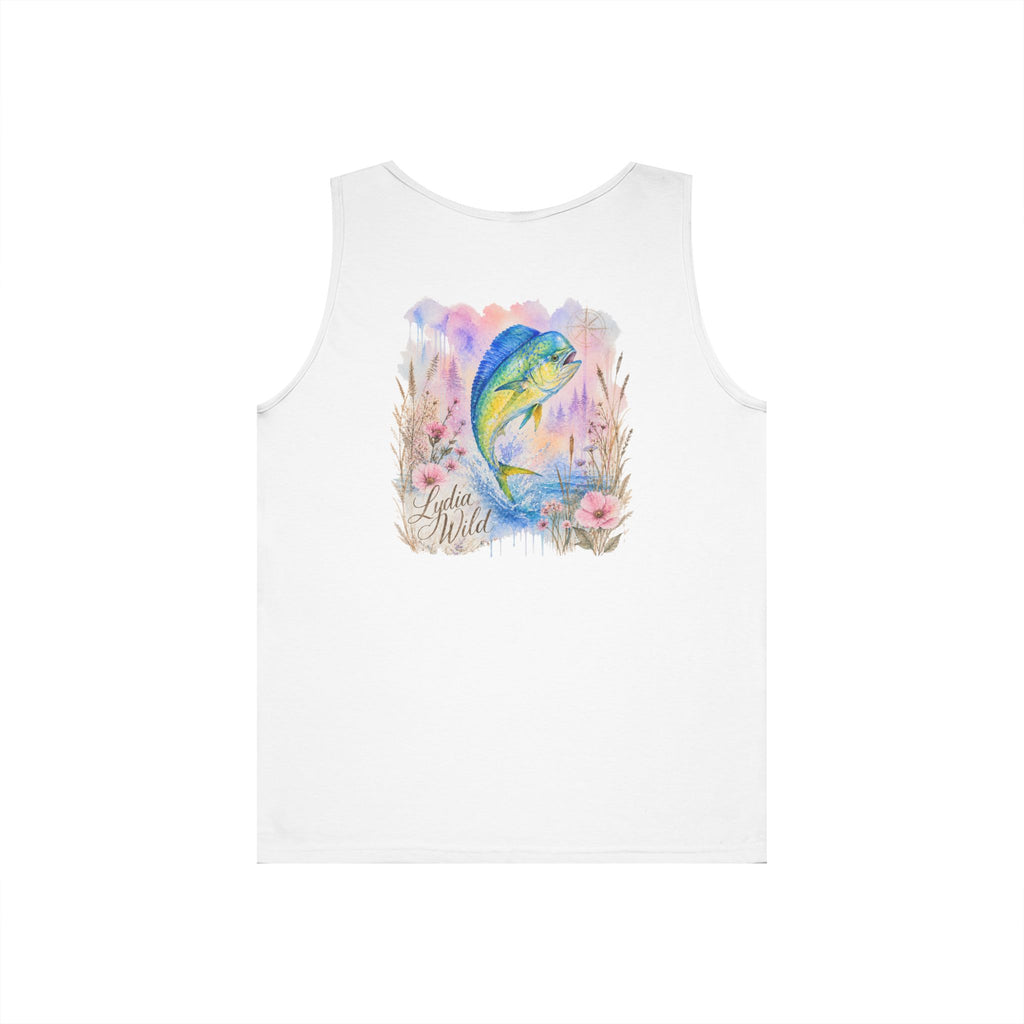 " Lydi Wild" Mahi Watercolor Tank Top