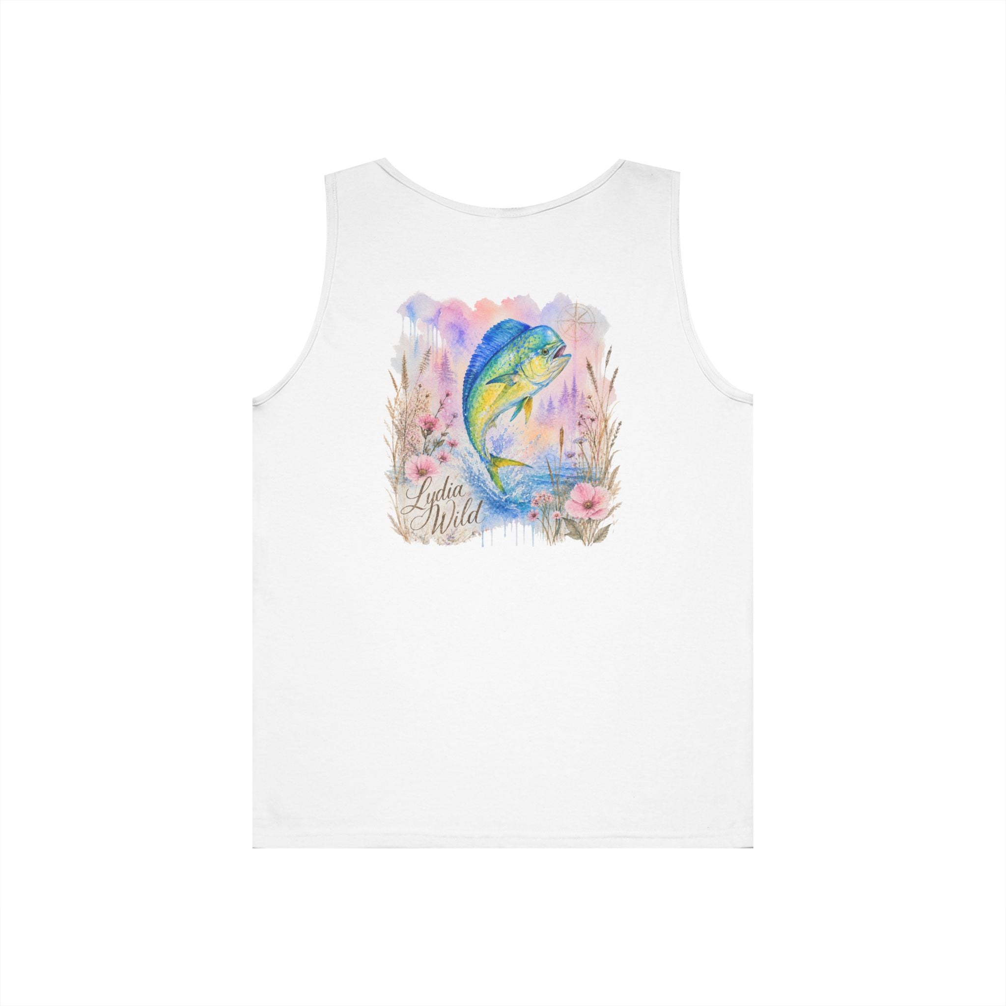 " Lydi Wild" Mahi Watercolor Tank Top